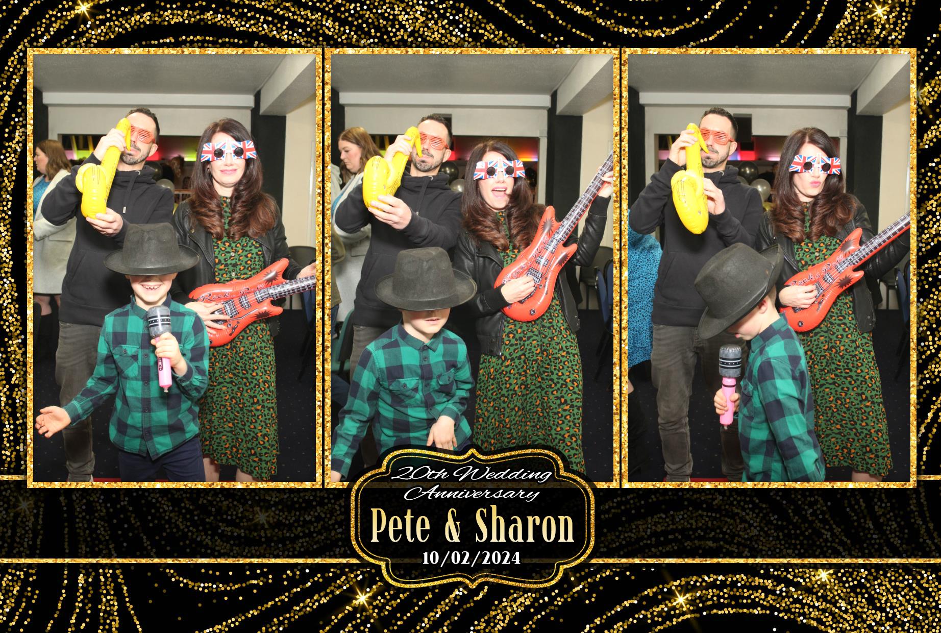 Pete & Sharon's 20th Wedding Anniversary  | View more photos from the event at gallery.myphotoboothexperience.co.uk/u/MyPhotoBoothExperienceLtd/Pete-Sharons-20th-Wedding-Anniversary