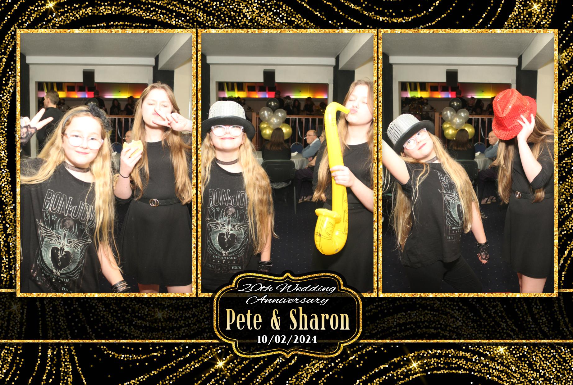 Pete & Sharon's 20th Wedding Anniversary  | View more photos from the event at gallery.myphotoboothexperience.co.uk/u/MyPhotoBoothExperienceLtd/Pete-Sharons-20th-Wedding-Anniversary