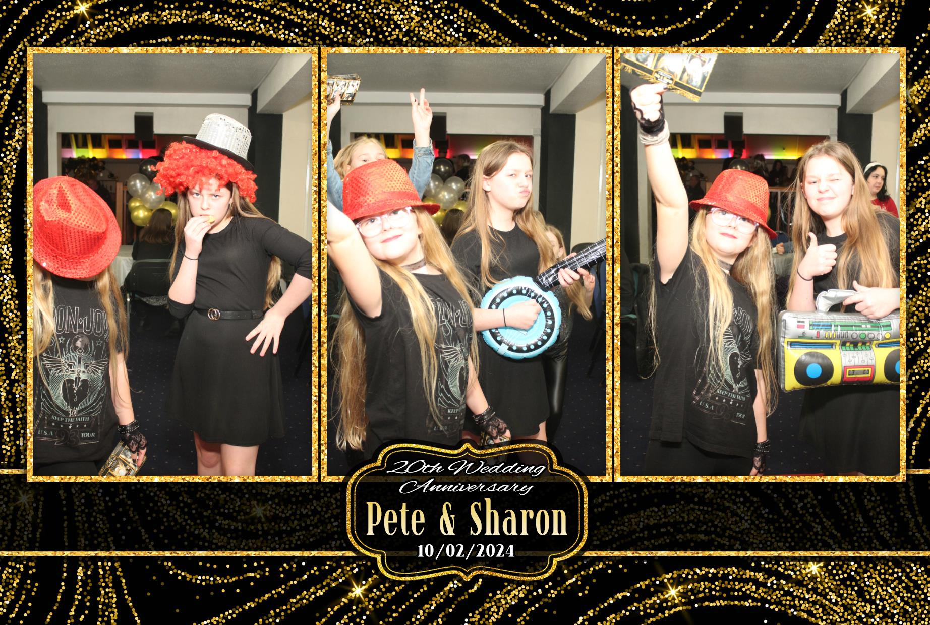 Pete & Sharon's 20th Wedding Anniversary  | View more photos from the event at gallery.myphotoboothexperience.co.uk/u/MyPhotoBoothExperienceLtd/Pete-Sharons-20th-Wedding-Anniversary