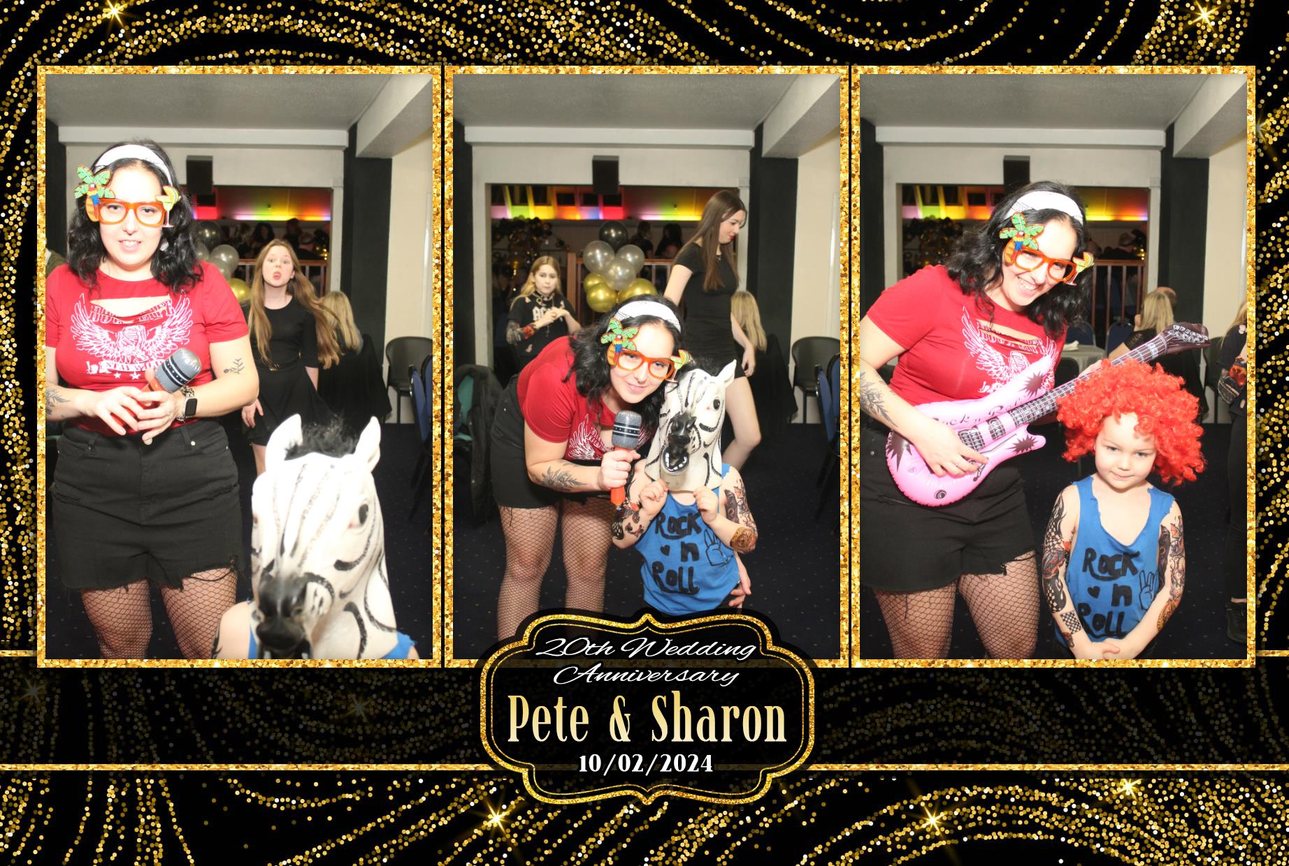 Pete & Sharon's 20th Wedding Anniversary  | View more photos from the event at gallery.myphotoboothexperience.co.uk/u/MyPhotoBoothExperienceLtd/Pete-Sharons-20th-Wedding-Anniversary
