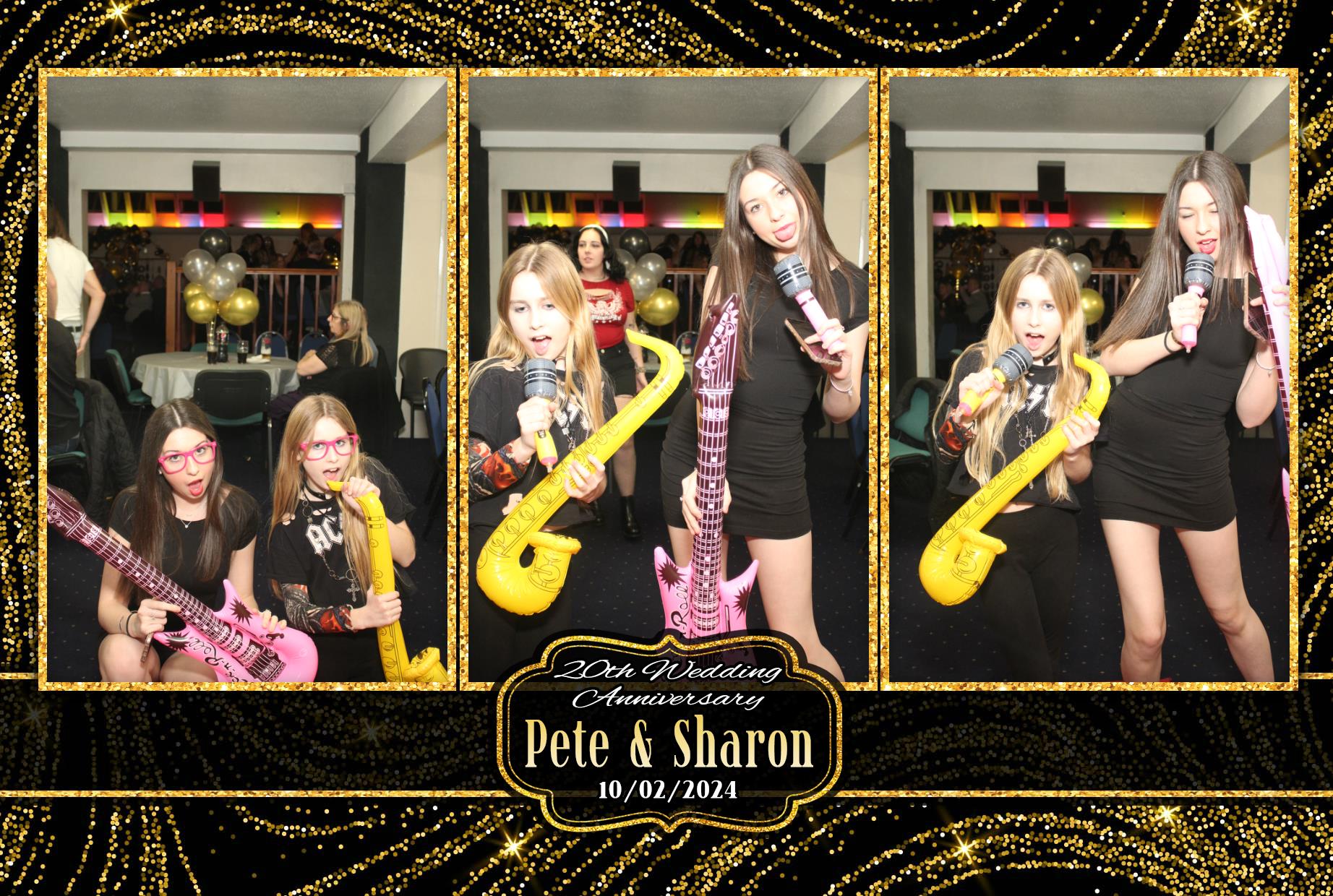 Pete & Sharon's 20th Wedding Anniversary  | View more photos from the event at gallery.myphotoboothexperience.co.uk/u/MyPhotoBoothExperienceLtd/Pete-Sharons-20th-Wedding-Anniversary