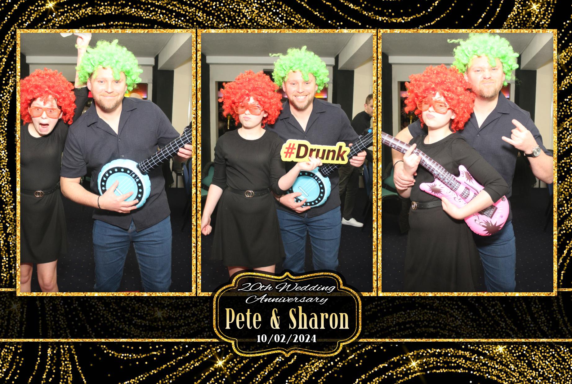 Pete & Sharon's 20th Wedding Anniversary  | View more photos from the event at gallery.myphotoboothexperience.co.uk/u/MyPhotoBoothExperienceLtd/Pete-Sharons-20th-Wedding-Anniversary