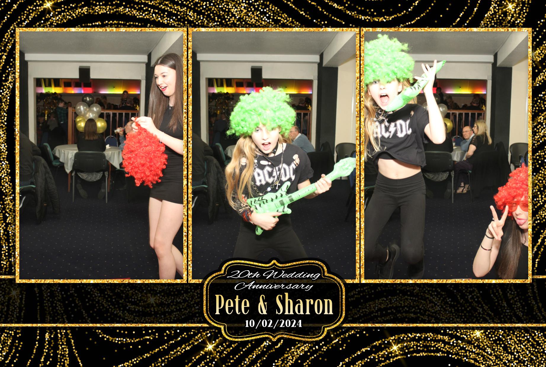 Pete & Sharon's 20th Wedding Anniversary  | View more photos from the event at gallery.myphotoboothexperience.co.uk/u/MyPhotoBoothExperienceLtd/Pete-Sharons-20th-Wedding-Anniversary