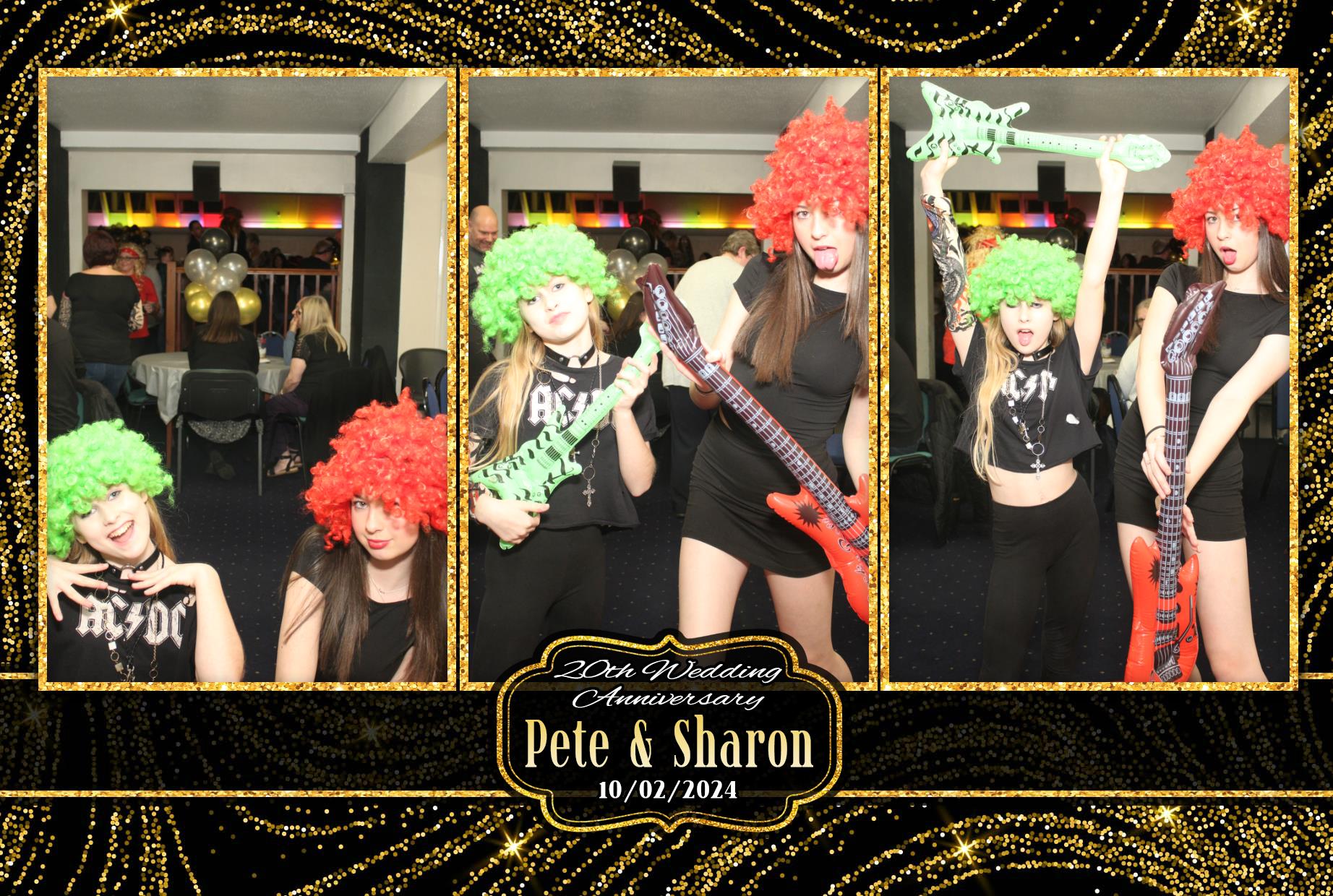 Pete & Sharon's 20th Wedding Anniversary  | View more photos from the event at gallery.myphotoboothexperience.co.uk/u/MyPhotoBoothExperienceLtd/Pete-Sharons-20th-Wedding-Anniversary