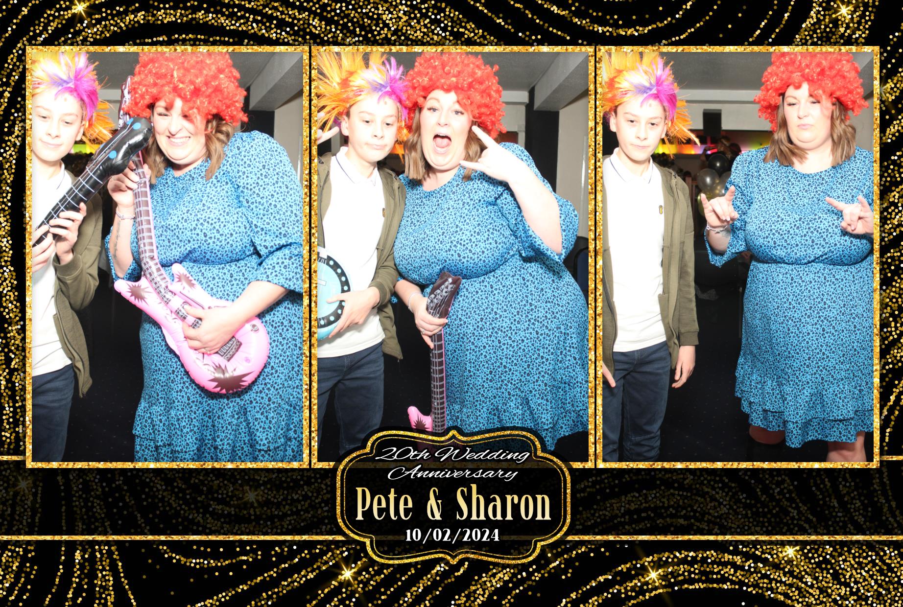 Pete & Sharon's 20th Wedding Anniversary  | View more photos from the event at gallery.myphotoboothexperience.co.uk/u/MyPhotoBoothExperienceLtd/Pete-Sharons-20th-Wedding-Anniversary