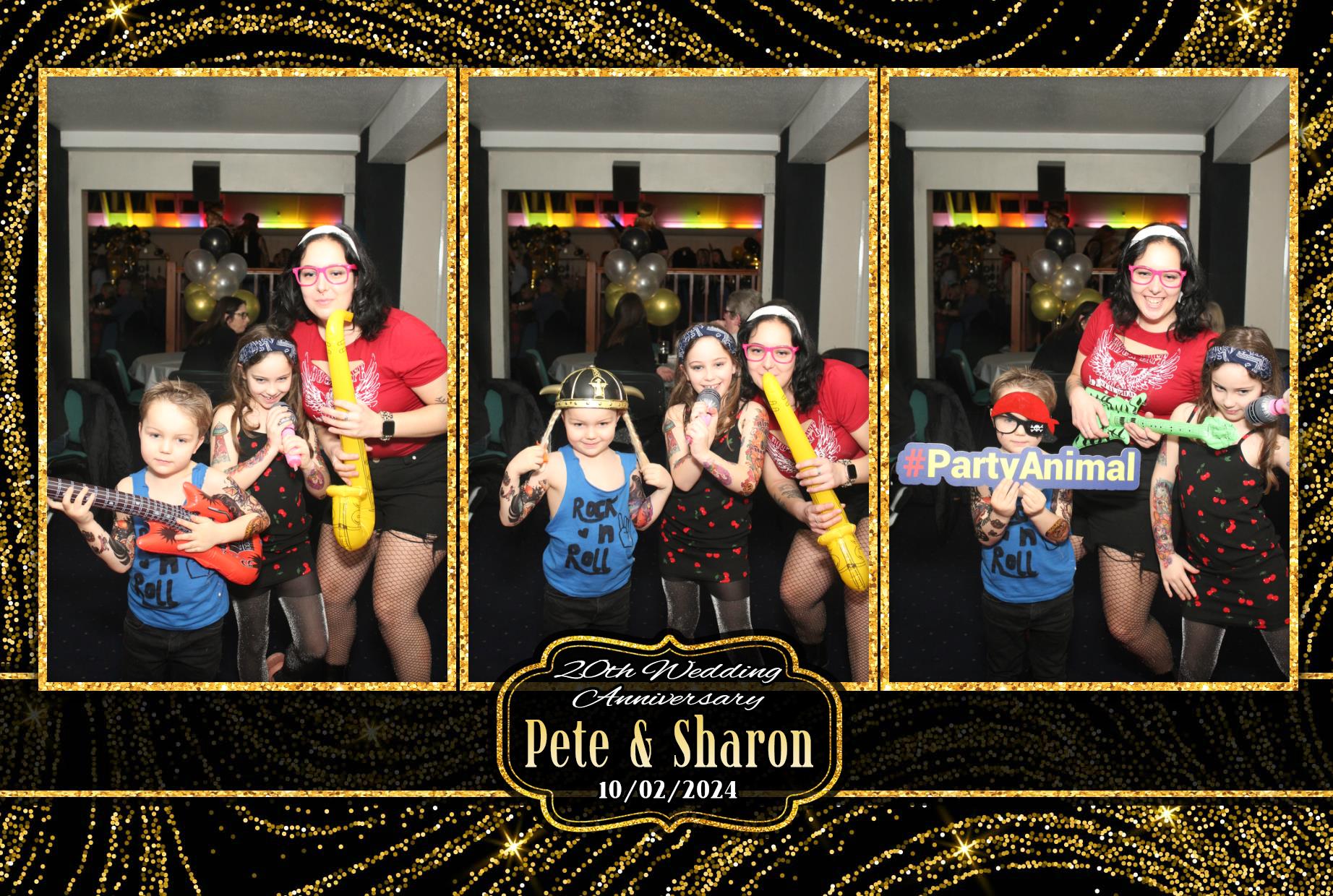 Pete & Sharon's 20th Wedding Anniversary  | View more photos from the event at gallery.myphotoboothexperience.co.uk/u/MyPhotoBoothExperienceLtd/Pete-Sharons-20th-Wedding-Anniversary
