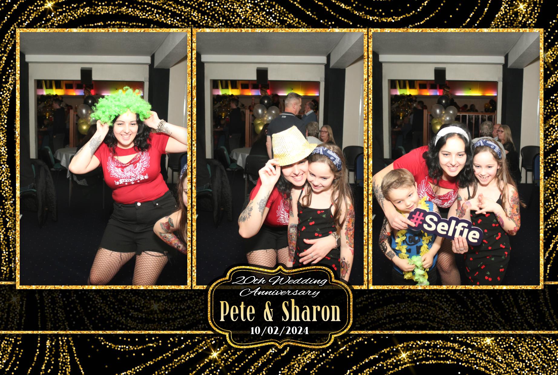 Pete & Sharon's 20th Wedding Anniversary  | View more photos from the event at gallery.myphotoboothexperience.co.uk/u/MyPhotoBoothExperienceLtd/Pete-Sharons-20th-Wedding-Anniversary