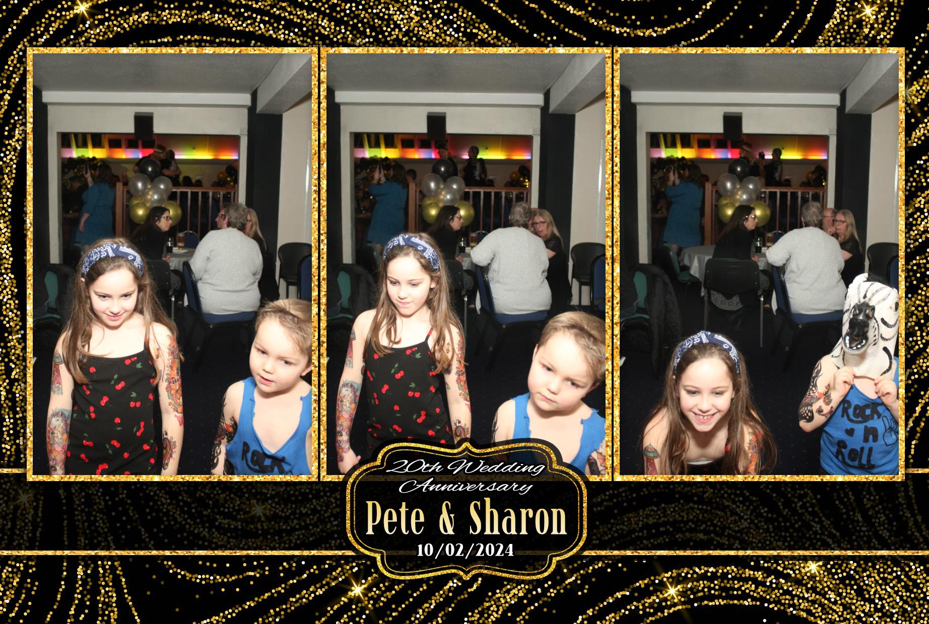 Pete & Sharon's 20th Wedding Anniversary  | View more photos from the event at gallery.myphotoboothexperience.co.uk/u/MyPhotoBoothExperienceLtd/Pete-Sharons-20th-Wedding-Anniversary