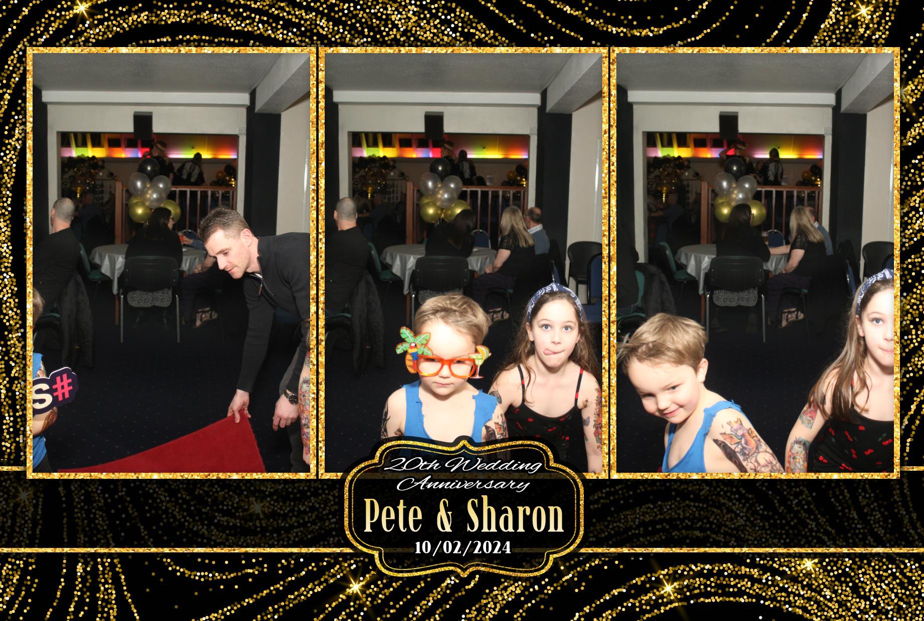 Pete & Sharon's 20th Wedding Anniversary  | View more photos from the event at gallery.myphotoboothexperience.co.uk/u/MyPhotoBoothExperienceLtd/Pete-Sharons-20th-Wedding-Anniversary