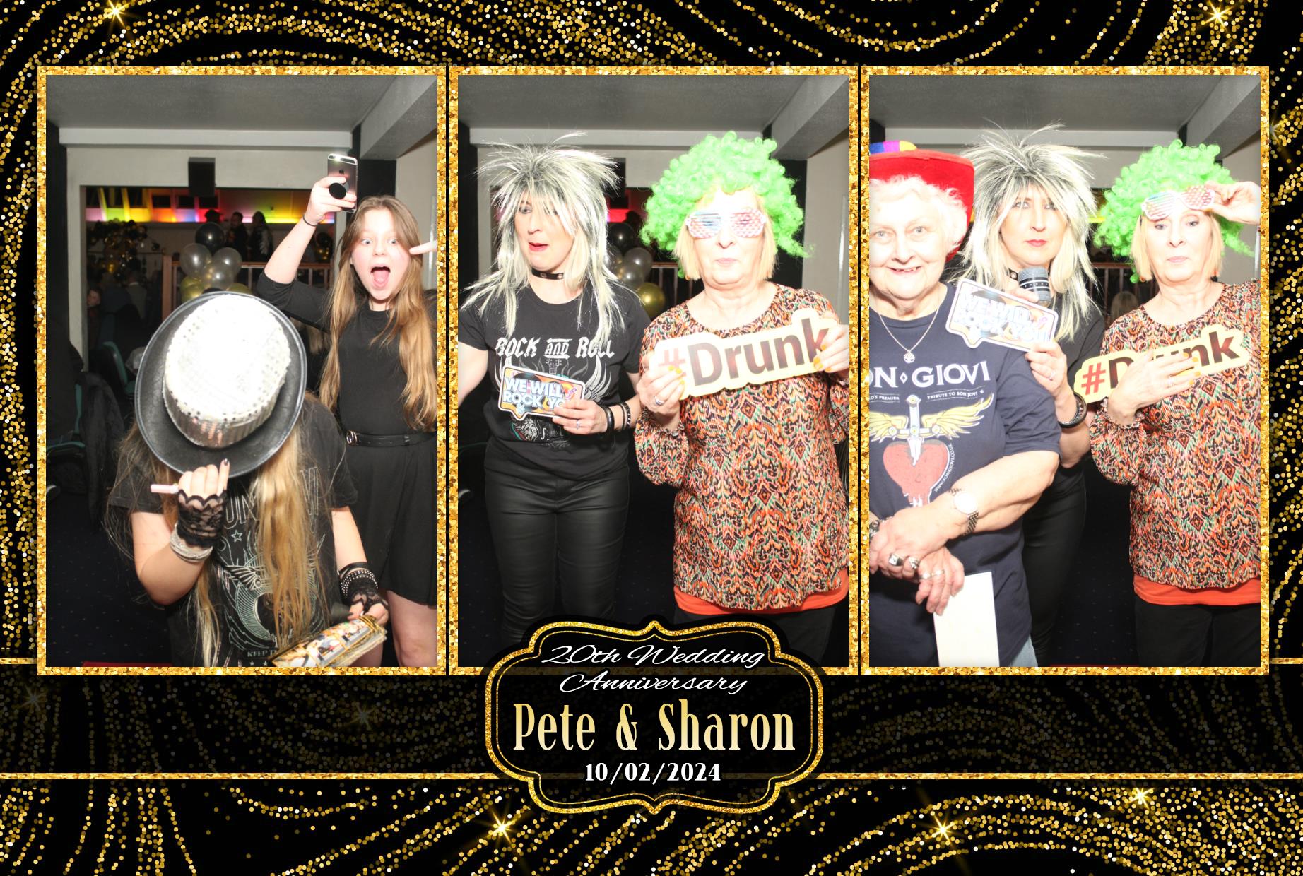 Pete & Sharon's 20th Wedding Anniversary  | View more photos from the event at gallery.myphotoboothexperience.co.uk/u/MyPhotoBoothExperienceLtd/Pete-Sharons-20th-Wedding-Anniversary