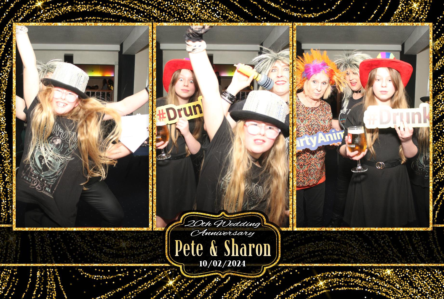 Pete & Sharon's 20th Wedding Anniversary  | View more photos from the event at gallery.myphotoboothexperience.co.uk/u/MyPhotoBoothExperienceLtd/Pete-Sharons-20th-Wedding-Anniversary