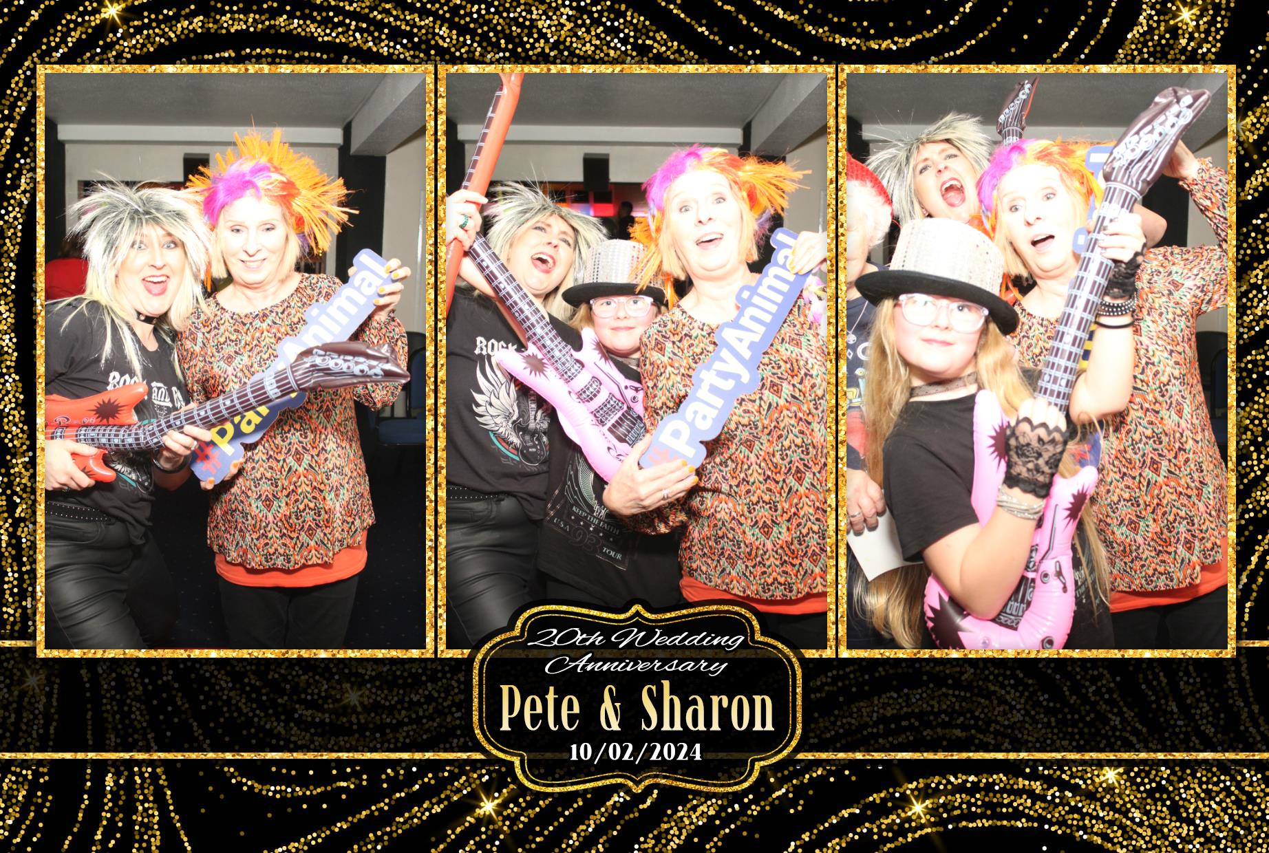 Pete & Sharon's 20th Wedding Anniversary  | View more photos from the event at gallery.myphotoboothexperience.co.uk/u/MyPhotoBoothExperienceLtd/Pete-Sharons-20th-Wedding-Anniversary