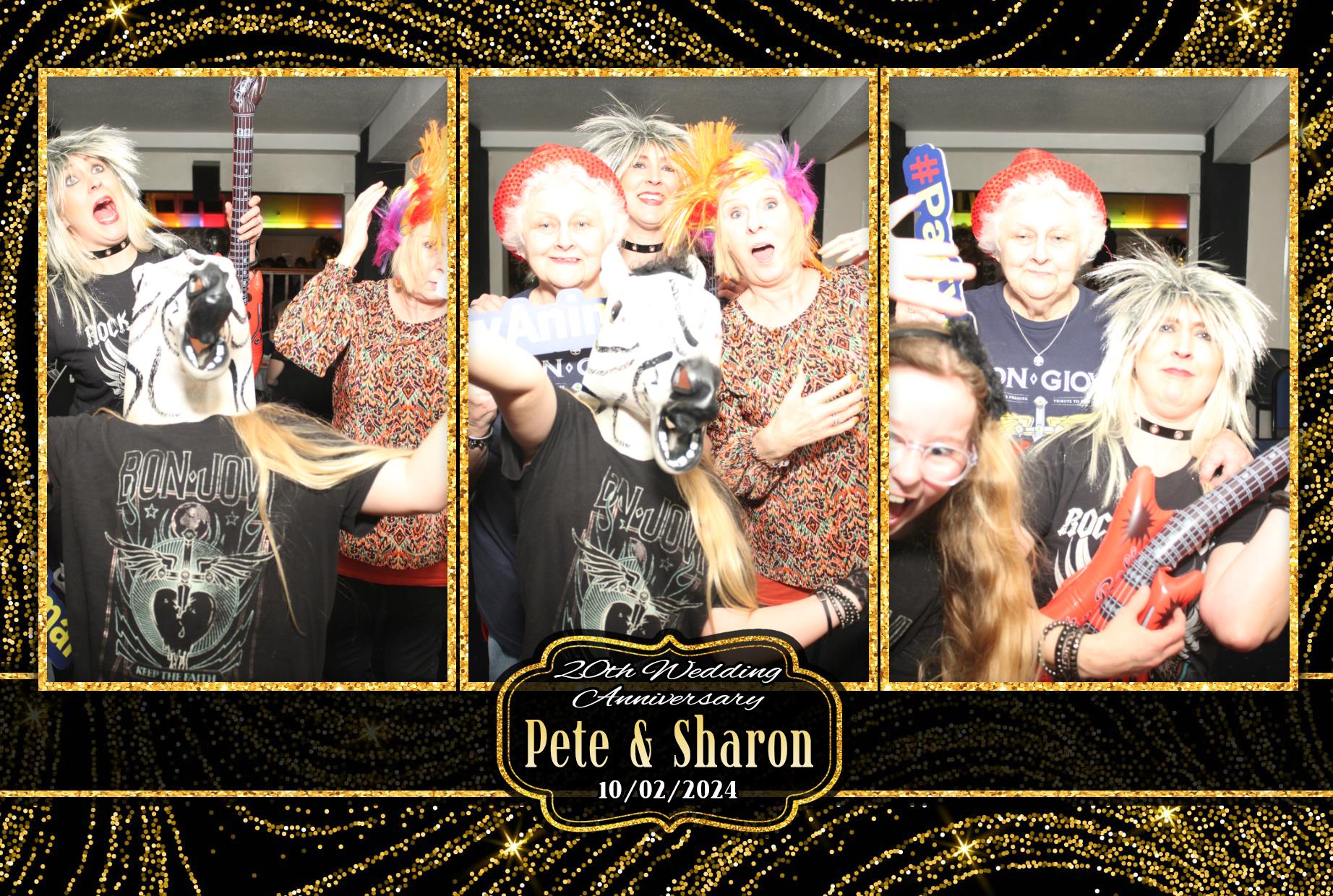Pete & Sharon's 20th Wedding Anniversary  | View more photos from the event at gallery.myphotoboothexperience.co.uk/u/MyPhotoBoothExperienceLtd/Pete-Sharons-20th-Wedding-Anniversary