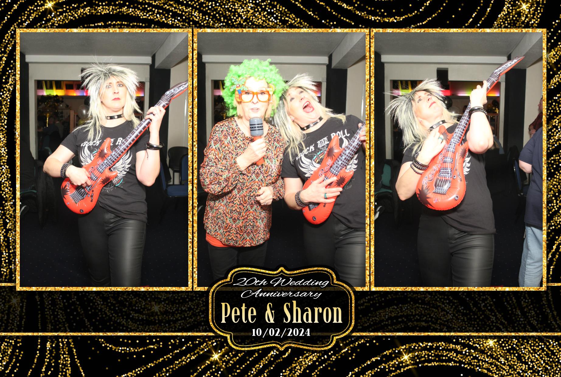 Pete & Sharon's 20th Wedding Anniversary  | View more photos from the event at gallery.myphotoboothexperience.co.uk/u/MyPhotoBoothExperienceLtd/Pete-Sharons-20th-Wedding-Anniversary
