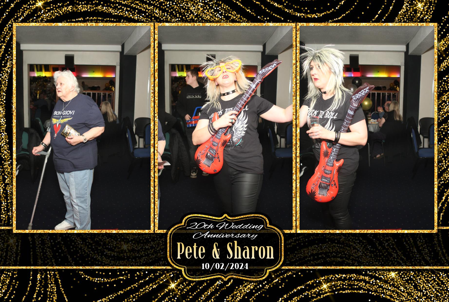 Pete & Sharon's 20th Wedding Anniversary  | View more photos from the event at gallery.myphotoboothexperience.co.uk/u/MyPhotoBoothExperienceLtd/Pete-Sharons-20th-Wedding-Anniversary