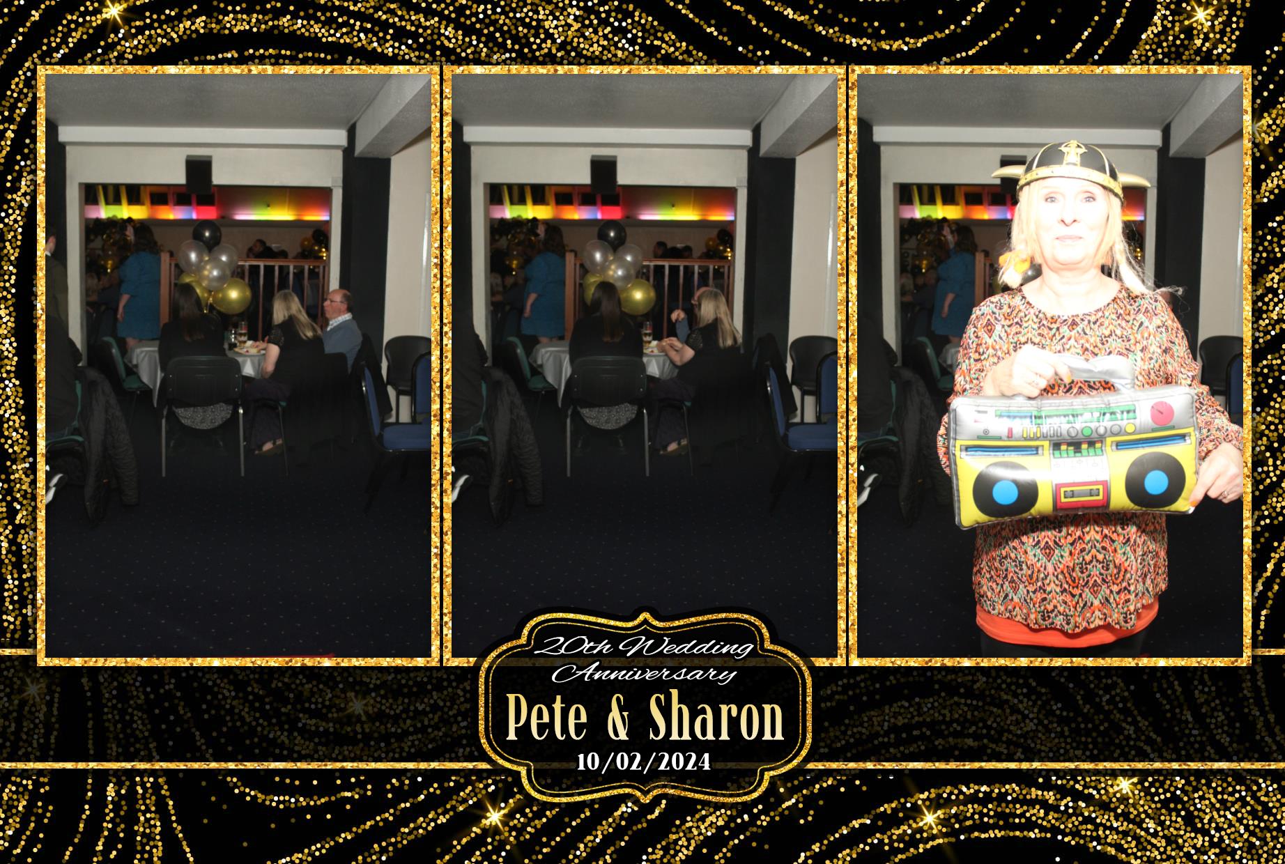 Pete & Sharon's 20th Wedding Anniversary  | View more photos from the event at gallery.myphotoboothexperience.co.uk/u/MyPhotoBoothExperienceLtd/Pete-Sharons-20th-Wedding-Anniversary