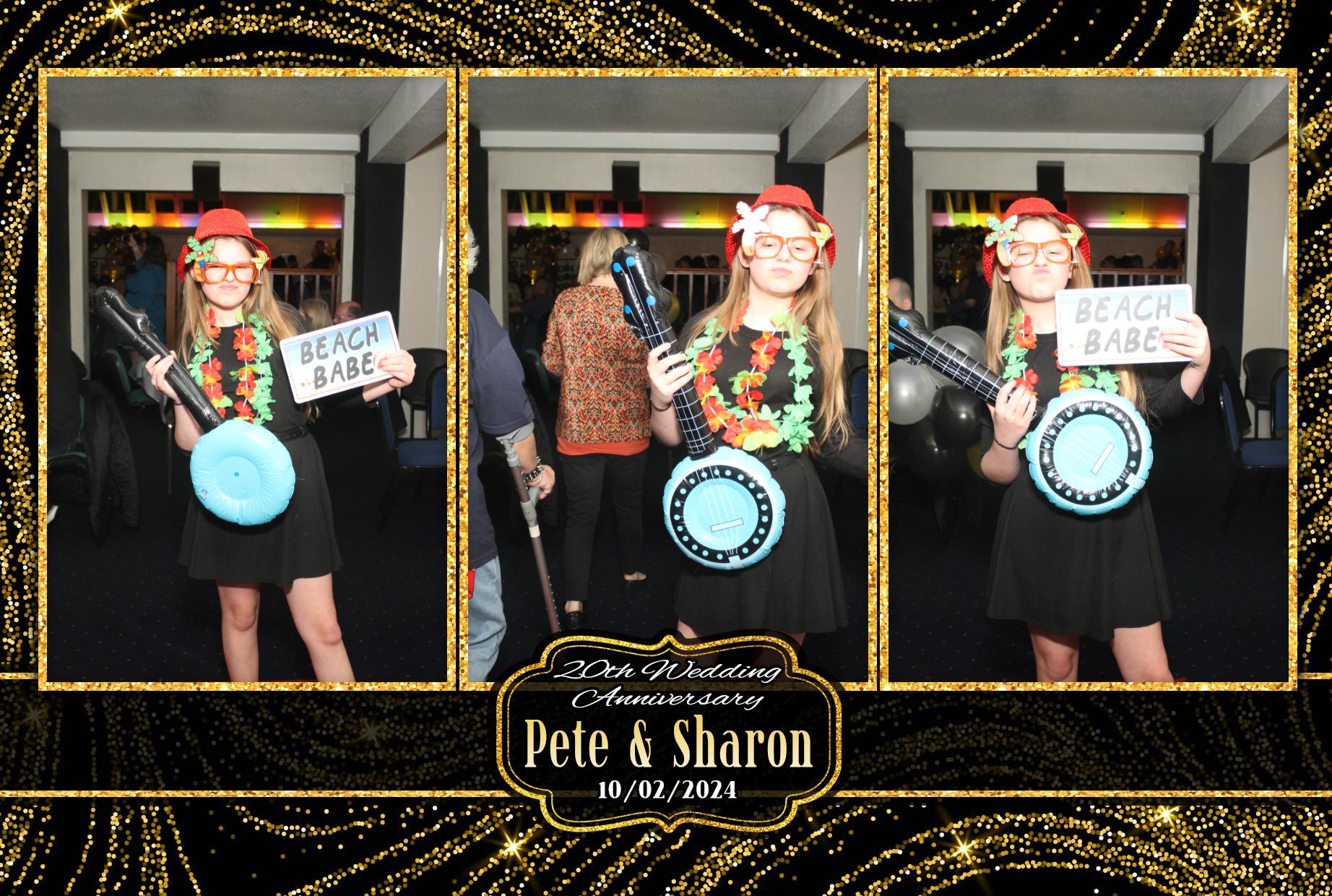 Pete & Sharon's 20th Wedding Anniversary  | View more photos from the event at gallery.myphotoboothexperience.co.uk/u/MyPhotoBoothExperienceLtd/Pete-Sharons-20th-Wedding-Anniversary
