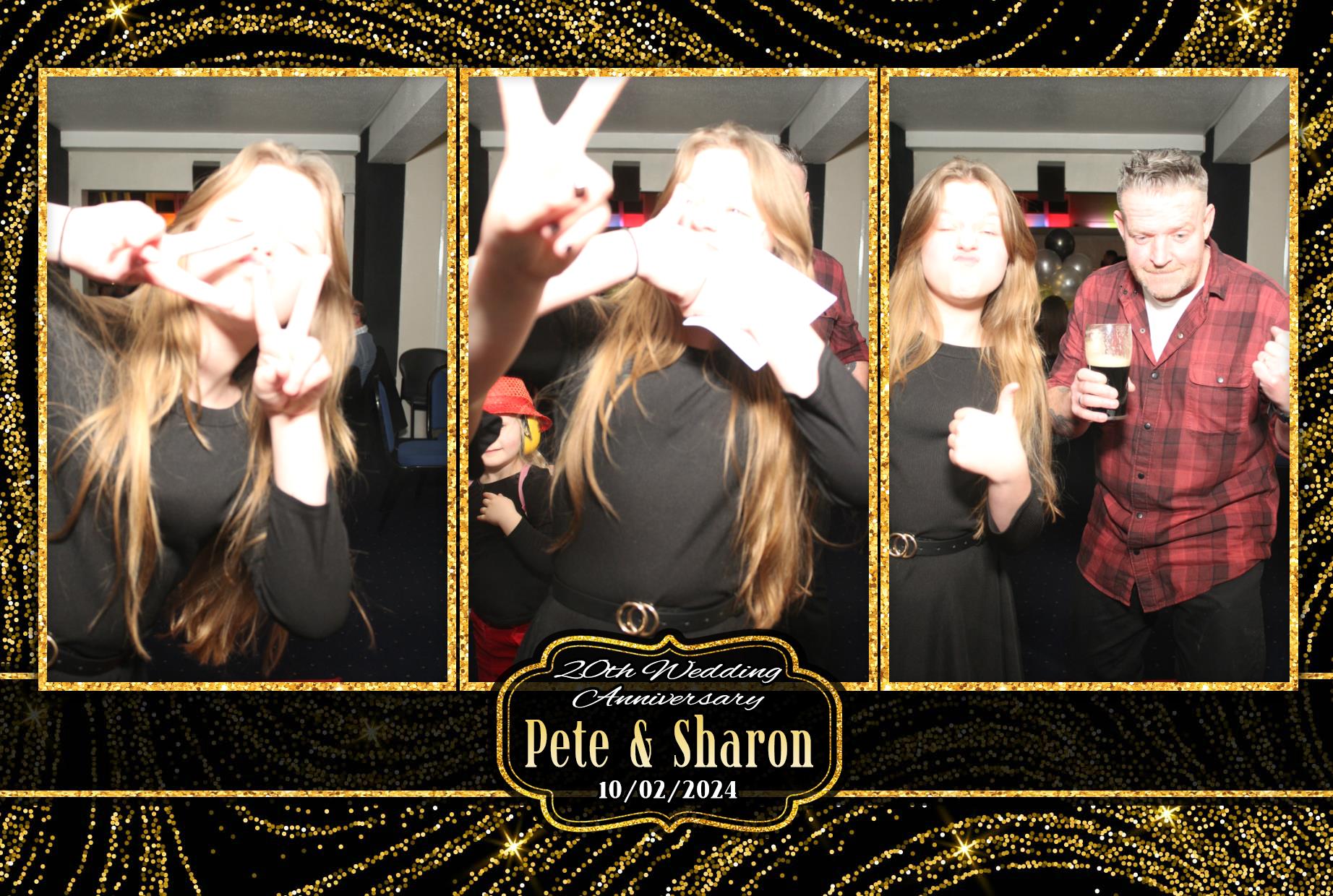 Pete & Sharon's 20th Wedding Anniversary  | View more photos from the event at gallery.myphotoboothexperience.co.uk/u/MyPhotoBoothExperienceLtd/Pete-Sharons-20th-Wedding-Anniversary