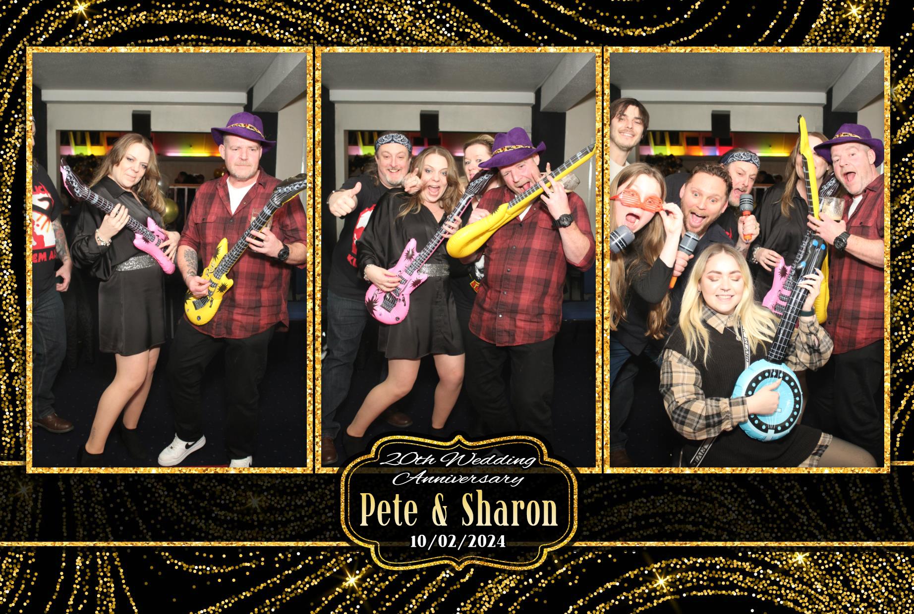 Pete & Sharon's 20th Wedding Anniversary  | View more photos from the event at gallery.myphotoboothexperience.co.uk/u/MyPhotoBoothExperienceLtd/Pete-Sharons-20th-Wedding-Anniversary
