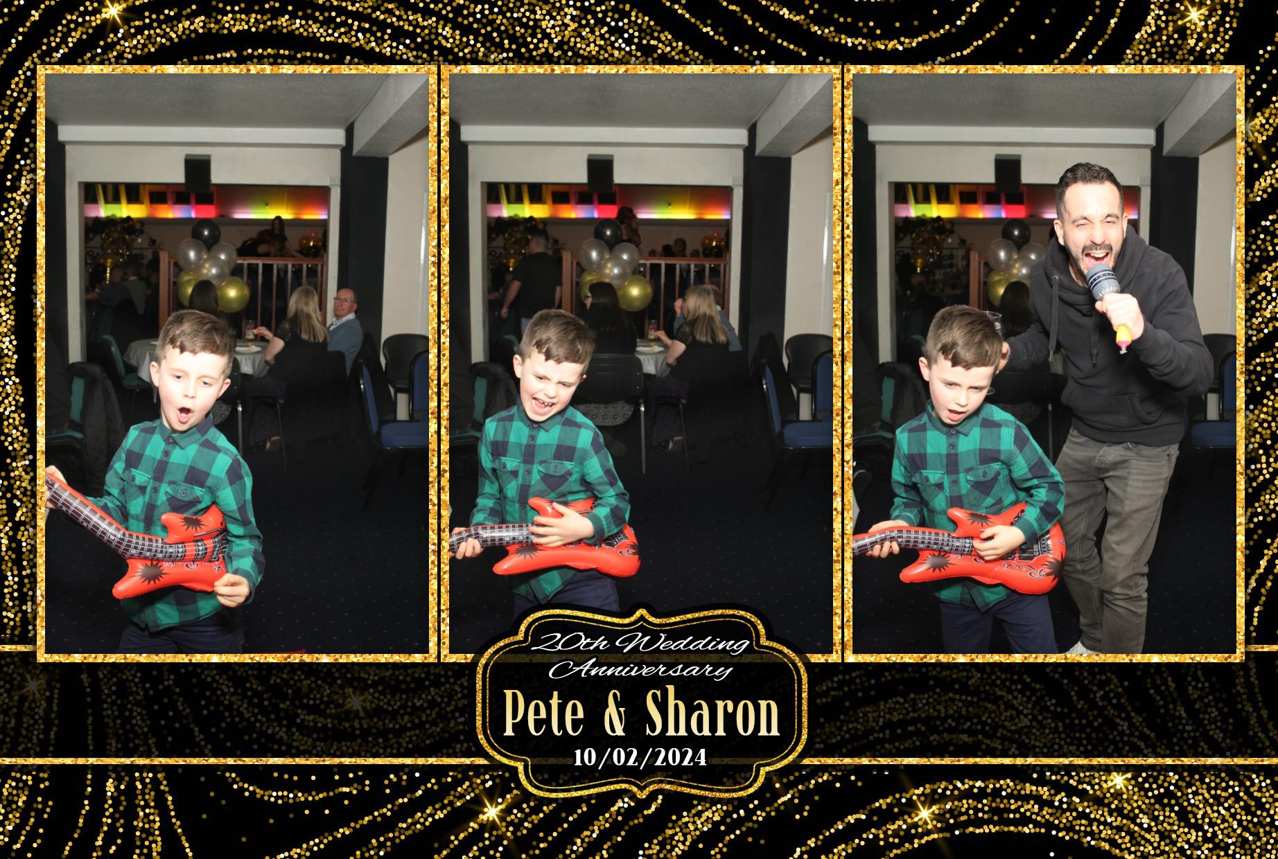 Pete & Sharon's 20th Wedding Anniversary  | View more photos from the event at gallery.myphotoboothexperience.co.uk/u/MyPhotoBoothExperienceLtd/Pete-Sharons-20th-Wedding-Anniversary
