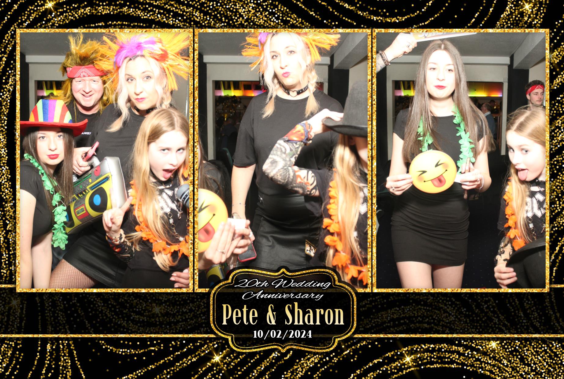 Pete & Sharon's 20th Wedding Anniversary  | View more photos from the event at gallery.myphotoboothexperience.co.uk/u/MyPhotoBoothExperienceLtd/Pete-Sharons-20th-Wedding-Anniversary