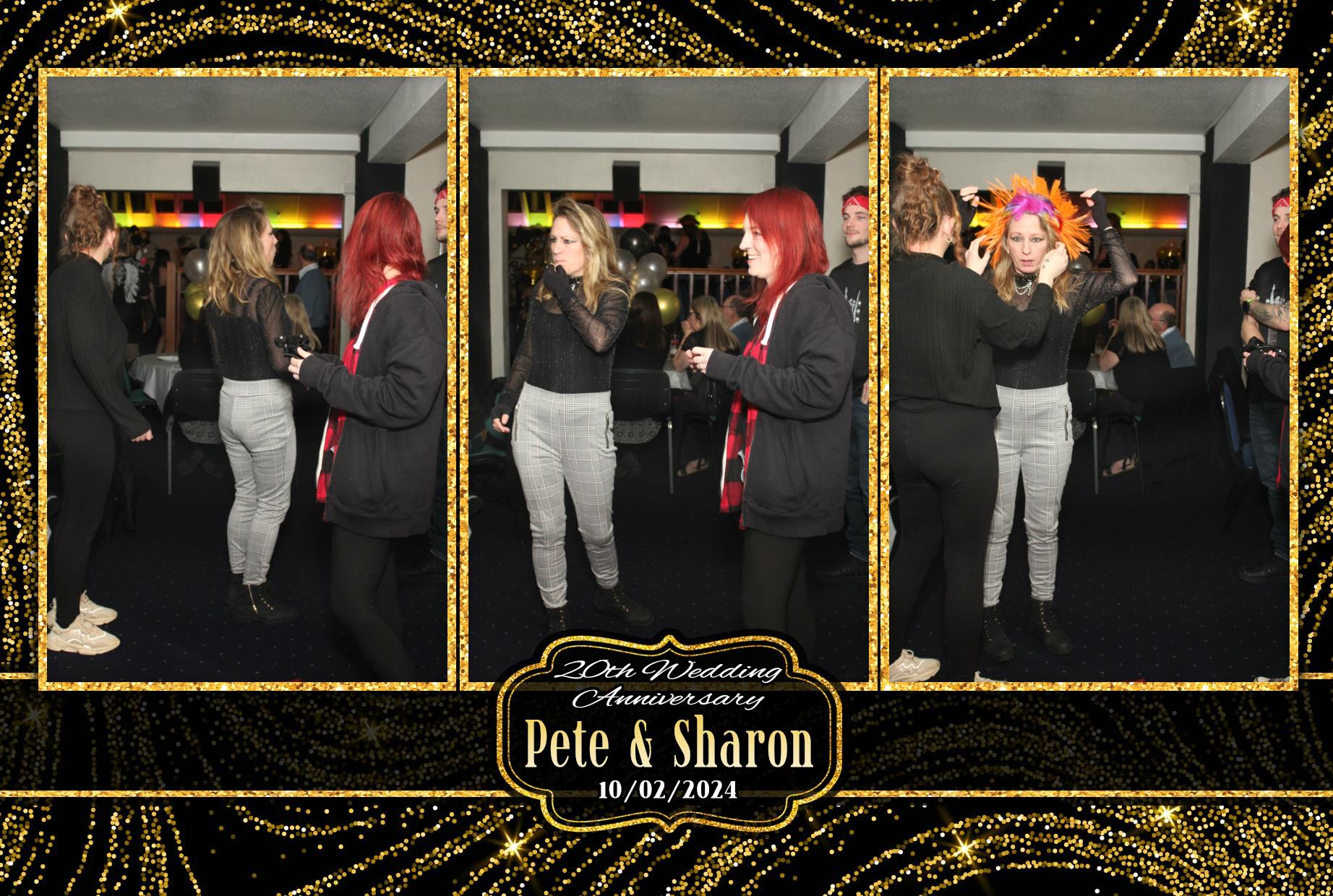 Pete & Sharon's 20th Wedding Anniversary  | View more photos from the event at gallery.myphotoboothexperience.co.uk/u/MyPhotoBoothExperienceLtd/Pete-Sharons-20th-Wedding-Anniversary