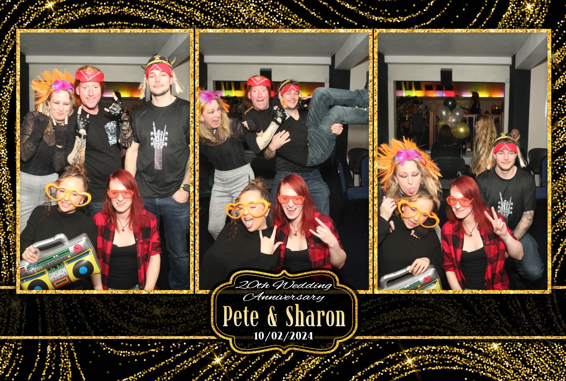Pete & Sharon's 20th Wedding Anniversary  | View more photos from the event at gallery.myphotoboothexperience.co.uk/u/MyPhotoBoothExperienceLtd/Pete-Sharons-20th-Wedding-Anniversary