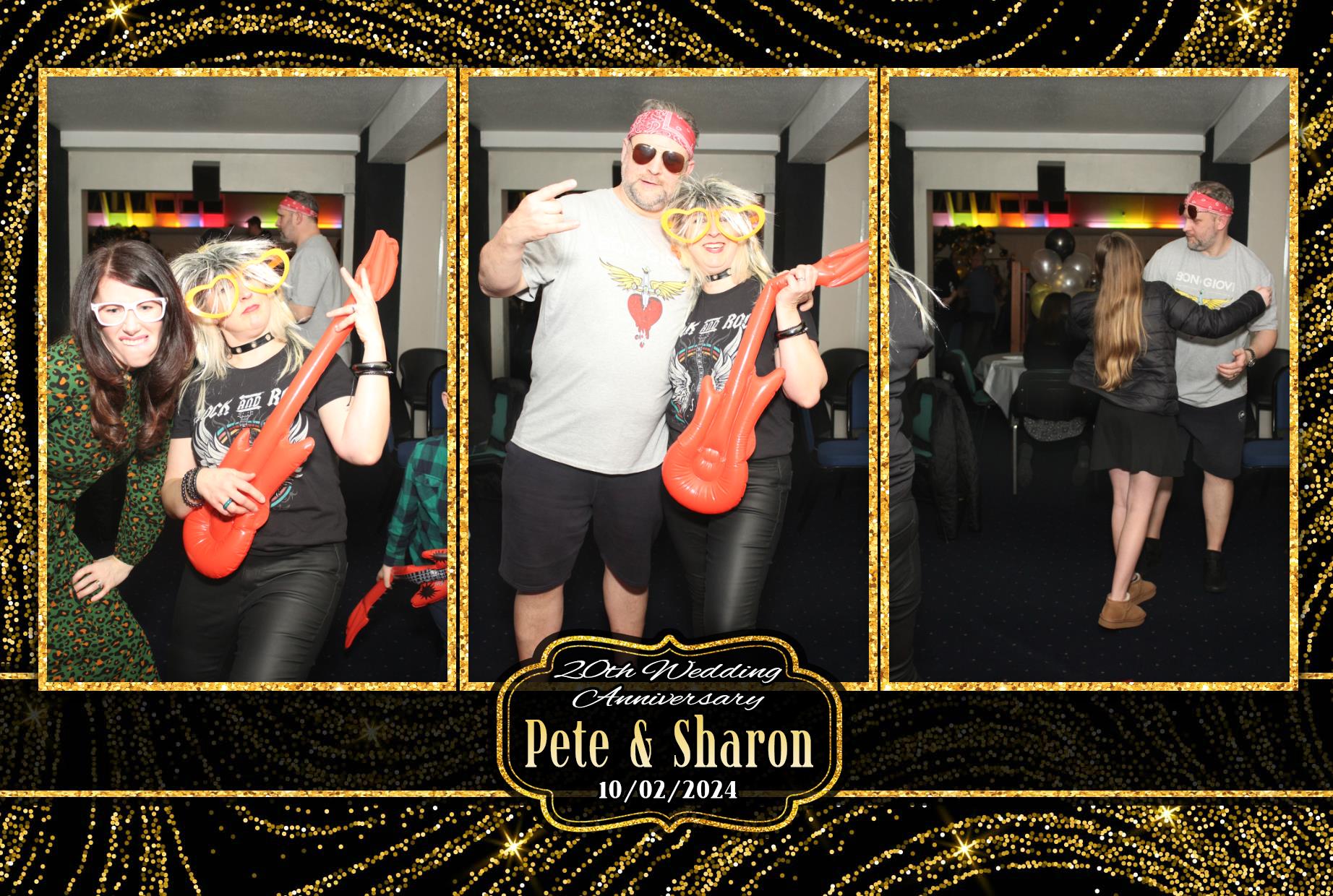 Pete & Sharon's 20th Wedding Anniversary  | View more photos from the event at gallery.myphotoboothexperience.co.uk/u/MyPhotoBoothExperienceLtd/Pete-Sharons-20th-Wedding-Anniversary
