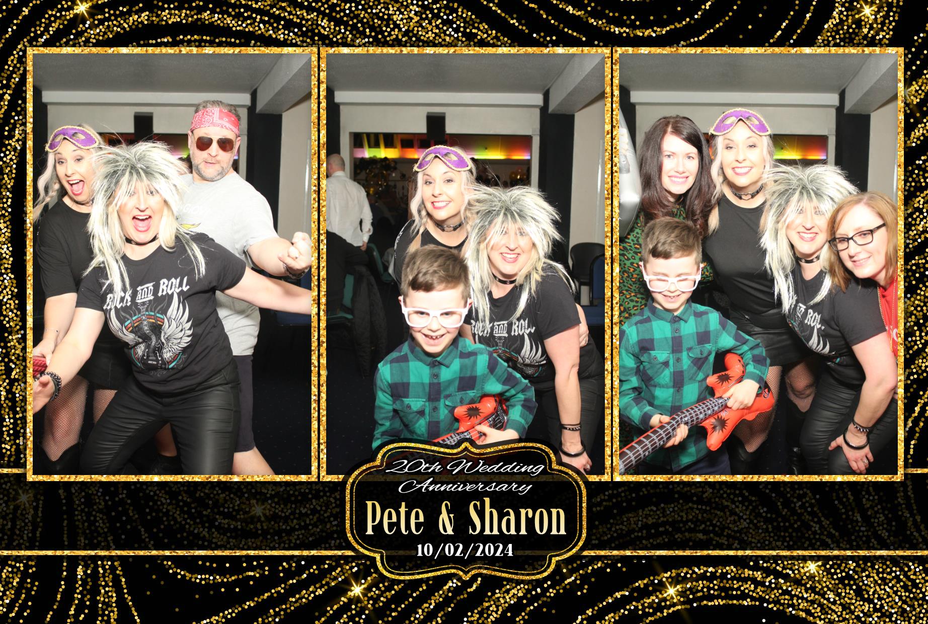 Pete & Sharon's 20th Wedding Anniversary  | View more photos from the event at gallery.myphotoboothexperience.co.uk/u/MyPhotoBoothExperienceLtd/Pete-Sharons-20th-Wedding-Anniversary