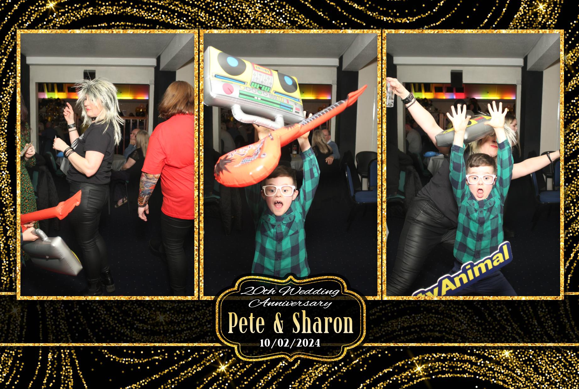 Pete & Sharon's 20th Wedding Anniversary  | View more photos from the event at gallery.myphotoboothexperience.co.uk/u/MyPhotoBoothExperienceLtd/Pete-Sharons-20th-Wedding-Anniversary