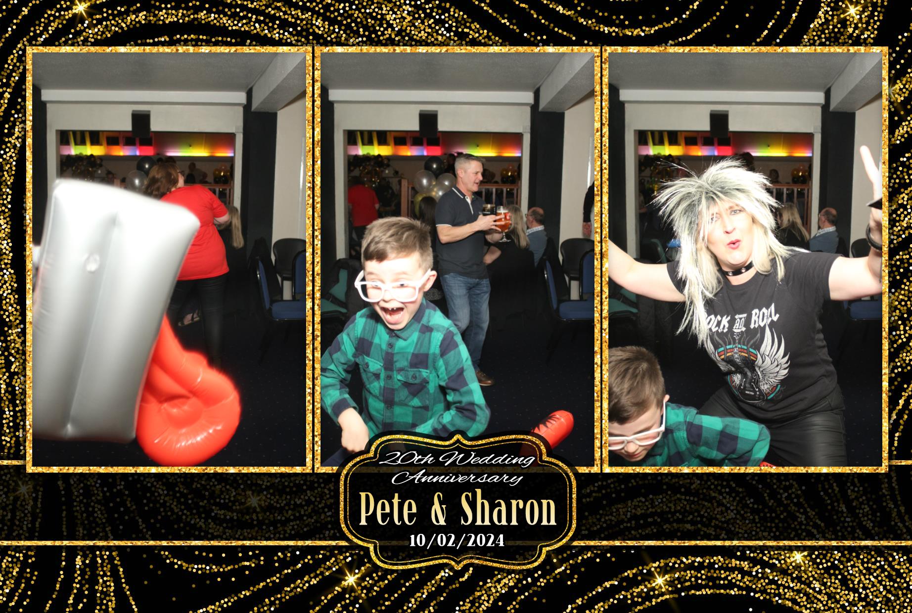 Pete & Sharon's 20th Wedding Anniversary  | View more photos from the event at gallery.myphotoboothexperience.co.uk/u/MyPhotoBoothExperienceLtd/Pete-Sharons-20th-Wedding-Anniversary