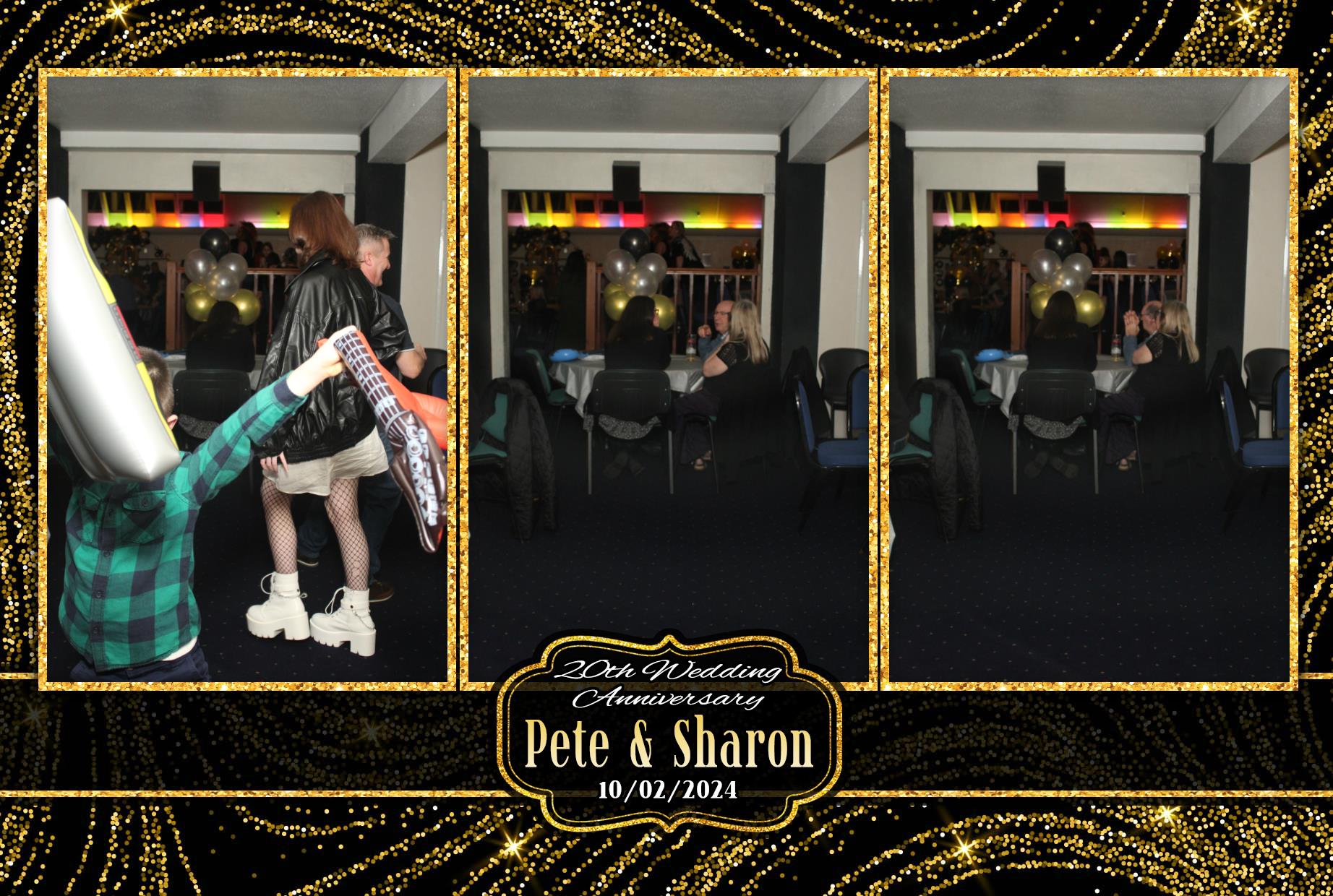 Pete & Sharon's 20th Wedding Anniversary  | View more photos from the event at gallery.myphotoboothexperience.co.uk/u/MyPhotoBoothExperienceLtd/Pete-Sharons-20th-Wedding-Anniversary