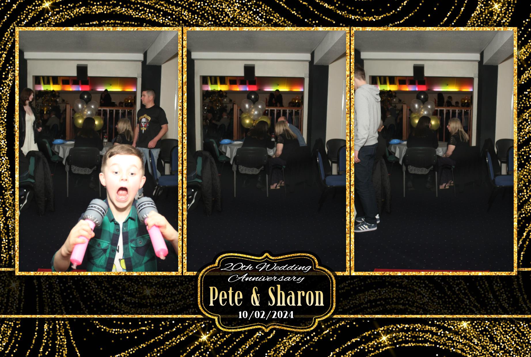 Pete & Sharon's 20th Wedding Anniversary  | View more photos from the event at gallery.myphotoboothexperience.co.uk/u/MyPhotoBoothExperienceLtd/Pete-Sharons-20th-Wedding-Anniversary