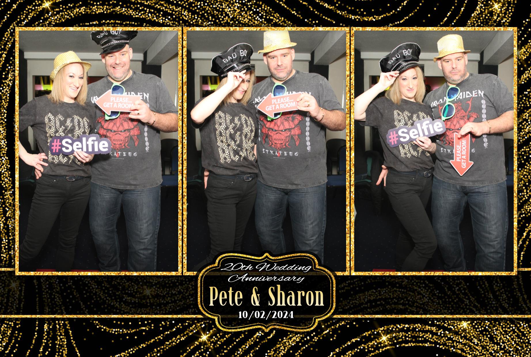 Pete & Sharon's 20th Wedding Anniversary  | View more photos from the event at gallery.myphotoboothexperience.co.uk/u/MyPhotoBoothExperienceLtd/Pete-Sharons-20th-Wedding-Anniversary