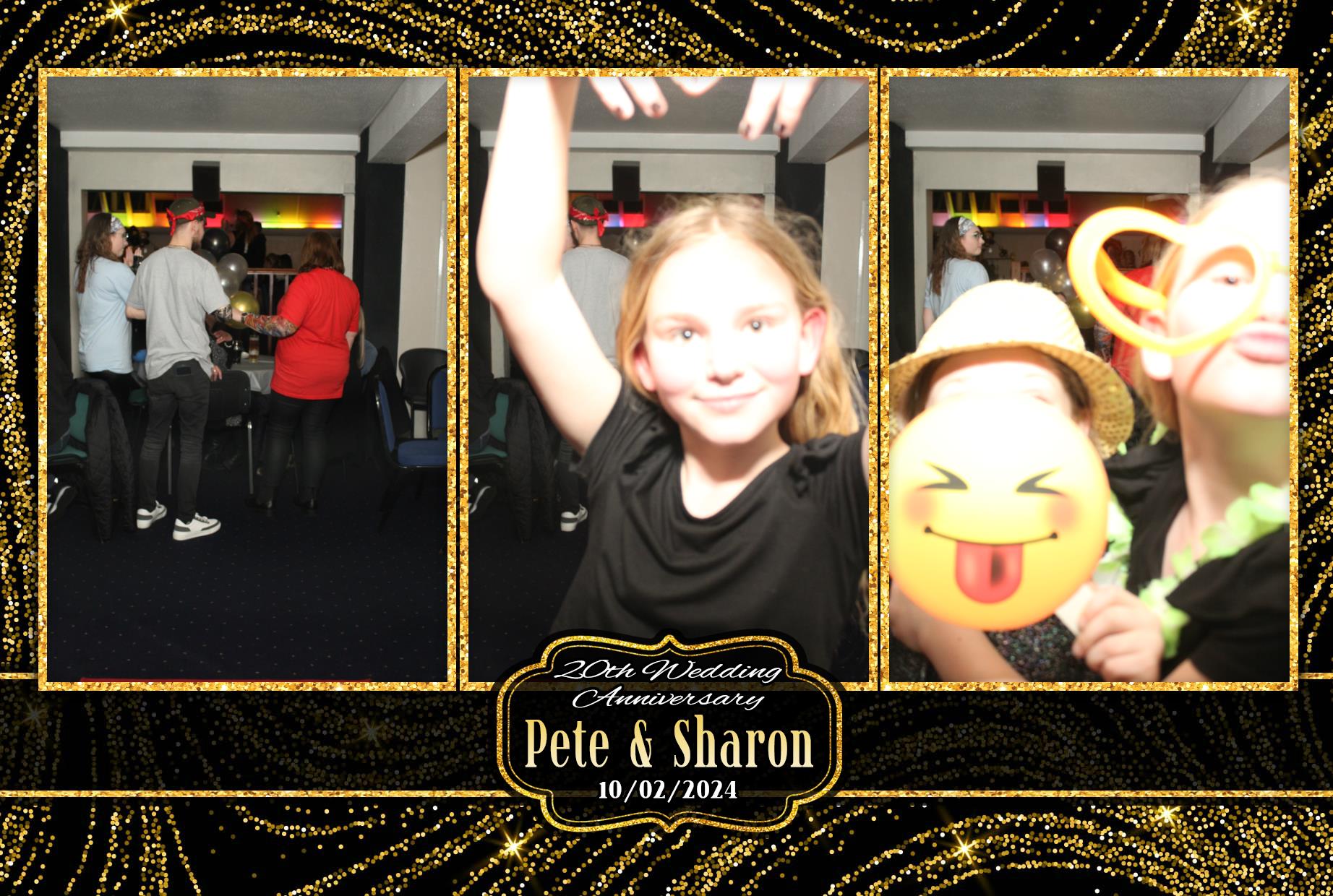 Pete & Sharon's 20th Wedding Anniversary  | View more photos from the event at gallery.myphotoboothexperience.co.uk/u/MyPhotoBoothExperienceLtd/Pete-Sharons-20th-Wedding-Anniversary