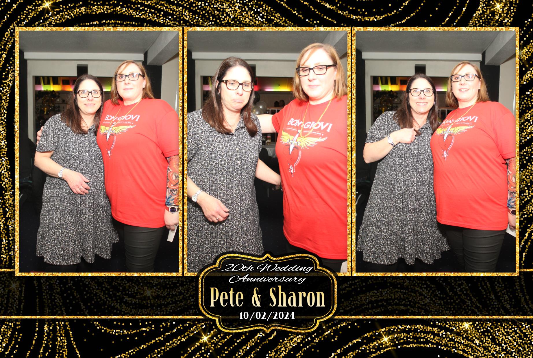 Pete & Sharon's 20th Wedding Anniversary  | View more photos from the event at gallery.myphotoboothexperience.co.uk/u/MyPhotoBoothExperienceLtd/Pete-Sharons-20th-Wedding-Anniversary