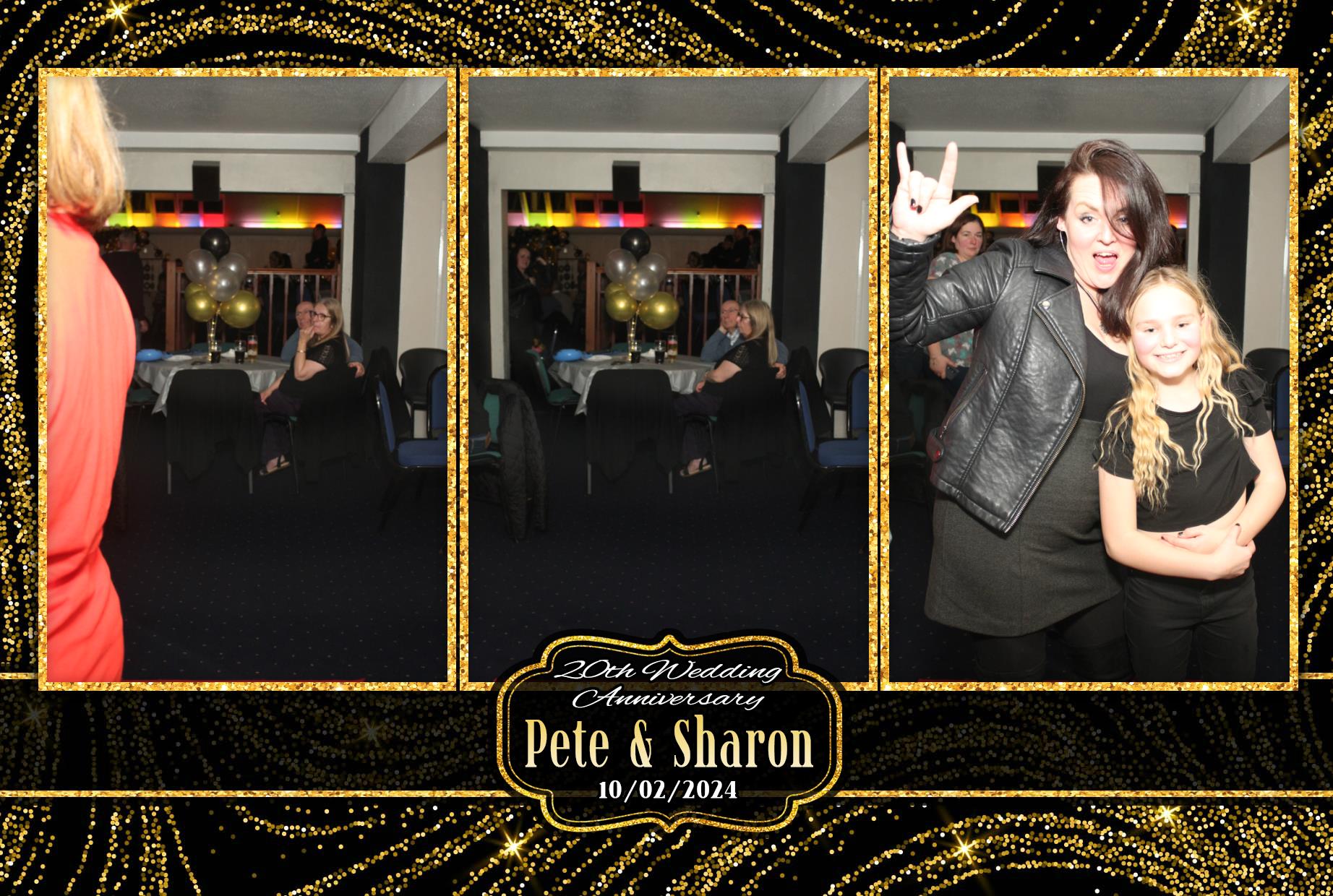 Pete & Sharon's 20th Wedding Anniversary  | View more photos from the event at gallery.myphotoboothexperience.co.uk/u/MyPhotoBoothExperienceLtd/Pete-Sharons-20th-Wedding-Anniversary