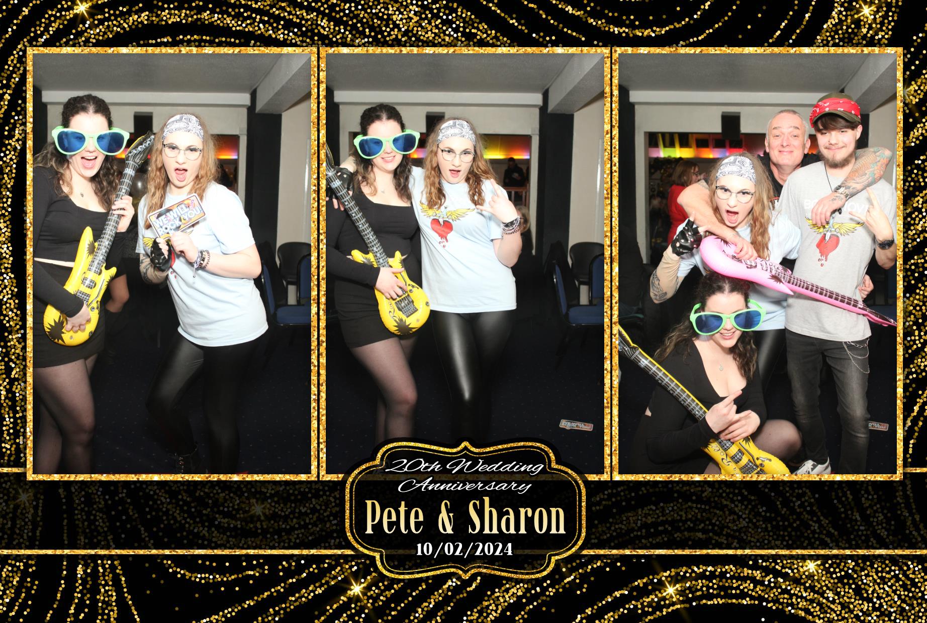 Pete & Sharon's 20th Wedding Anniversary  | View more photos from the event at gallery.myphotoboothexperience.co.uk/u/MyPhotoBoothExperienceLtd/Pete-Sharons-20th-Wedding-Anniversary