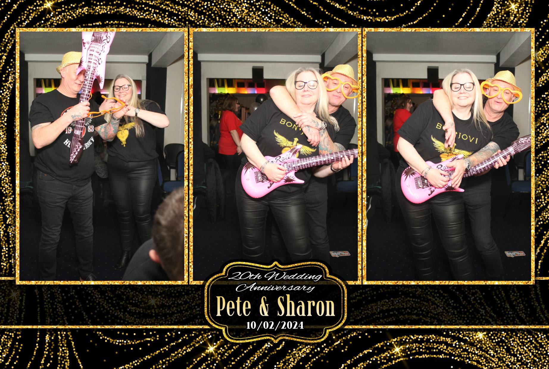 Pete & Sharon's 20th Wedding Anniversary  | View more photos from the event at gallery.myphotoboothexperience.co.uk/u/MyPhotoBoothExperienceLtd/Pete-Sharons-20th-Wedding-Anniversary