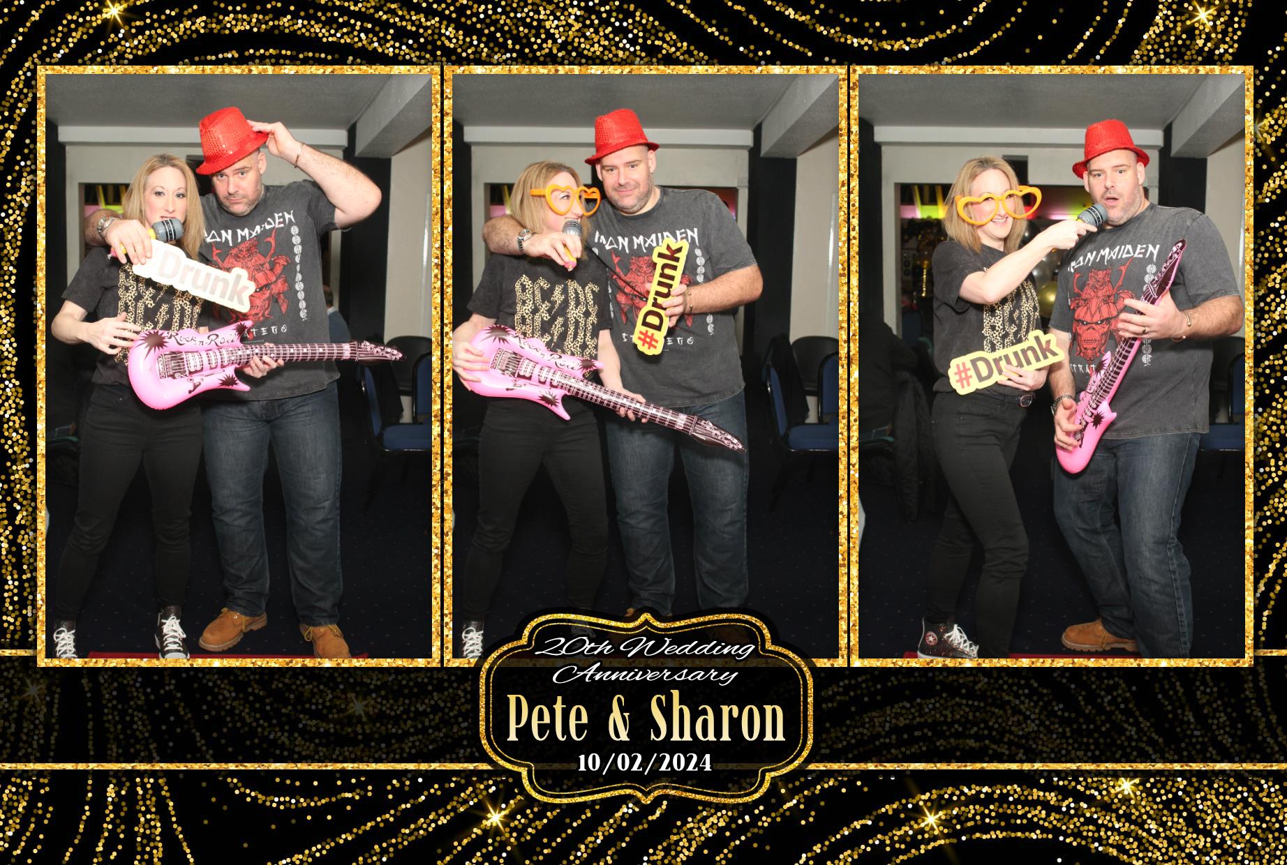 Pete & Sharon's 20th Wedding Anniversary  | View more photos from the event at gallery.myphotoboothexperience.co.uk/u/MyPhotoBoothExperienceLtd/Pete-Sharons-20th-Wedding-Anniversary