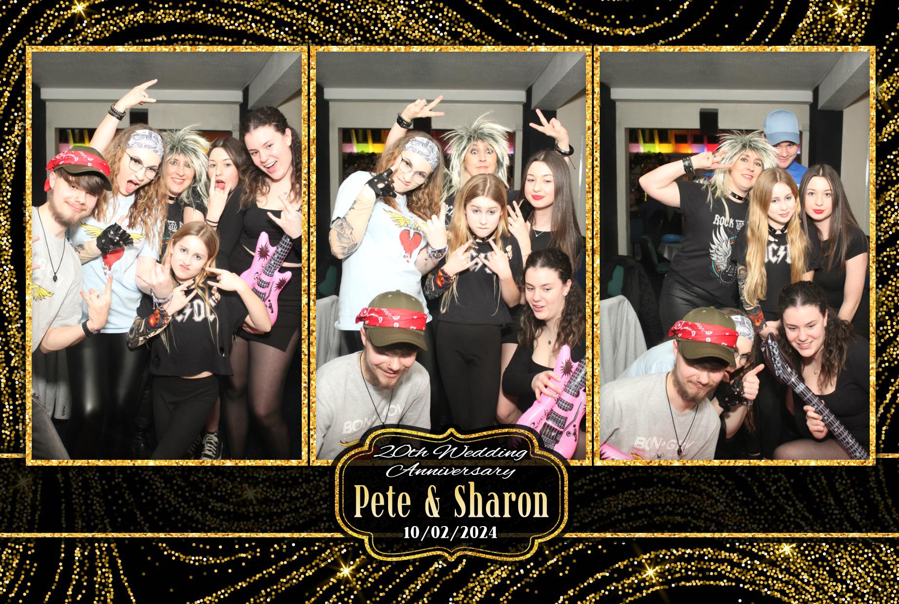 Pete & Sharon's 20th Wedding Anniversary  | View more photos from the event at gallery.myphotoboothexperience.co.uk/u/MyPhotoBoothExperienceLtd/Pete-Sharons-20th-Wedding-Anniversary