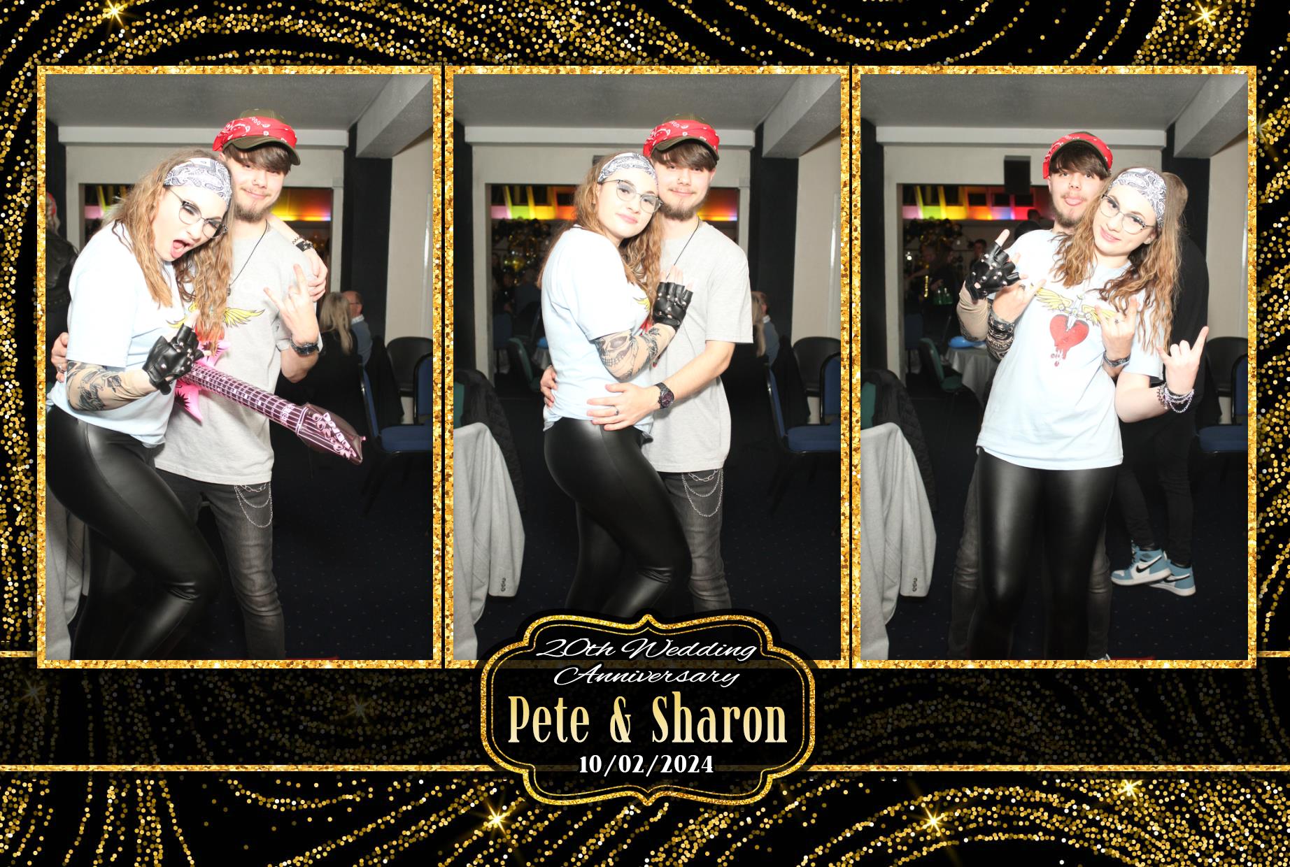 Pete & Sharon's 20th Wedding Anniversary  | View more photos from the event at gallery.myphotoboothexperience.co.uk/u/MyPhotoBoothExperienceLtd/Pete-Sharons-20th-Wedding-Anniversary