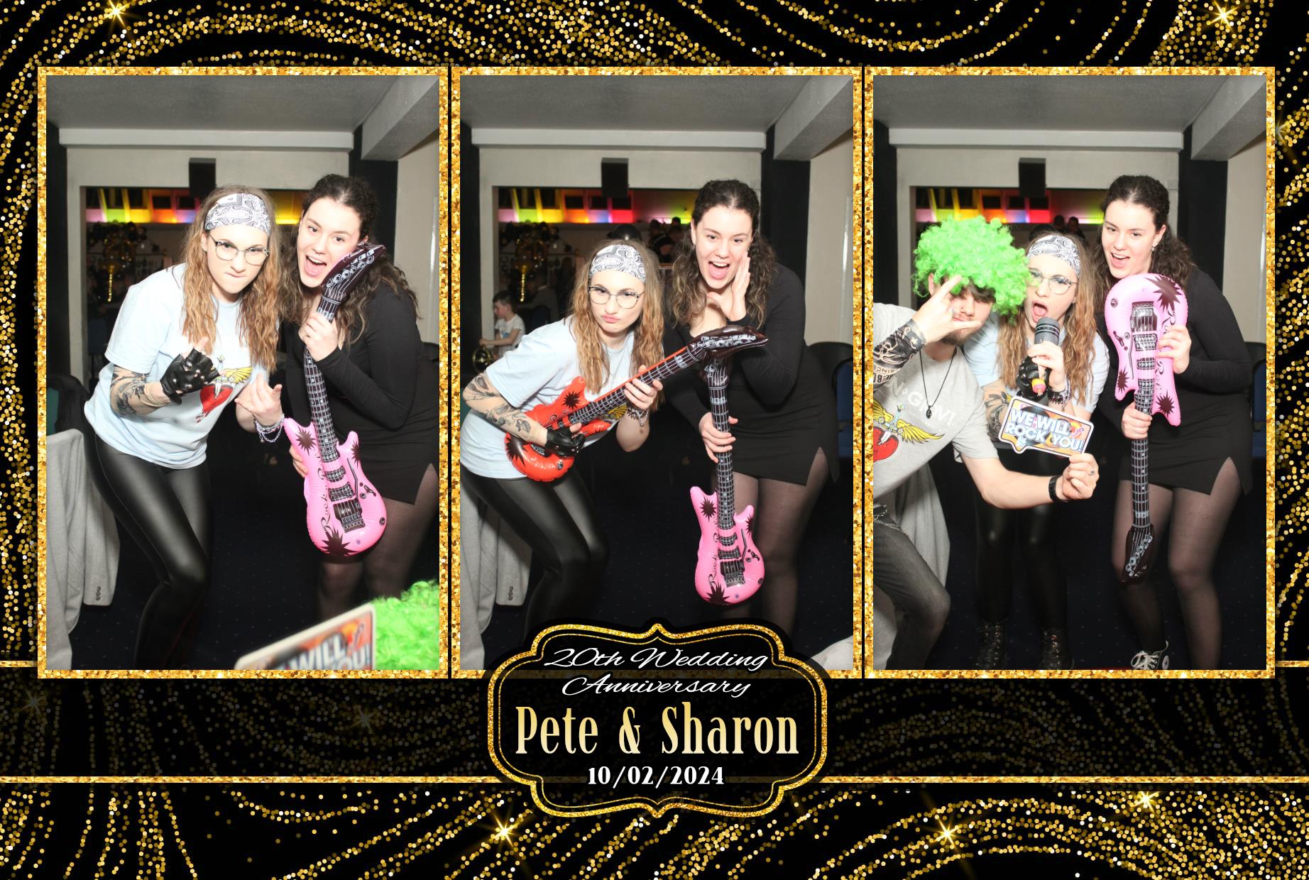 Pete & Sharon's 20th Wedding Anniversary  | View more photos from the event at gallery.myphotoboothexperience.co.uk/u/MyPhotoBoothExperienceLtd/Pete-Sharons-20th-Wedding-Anniversary