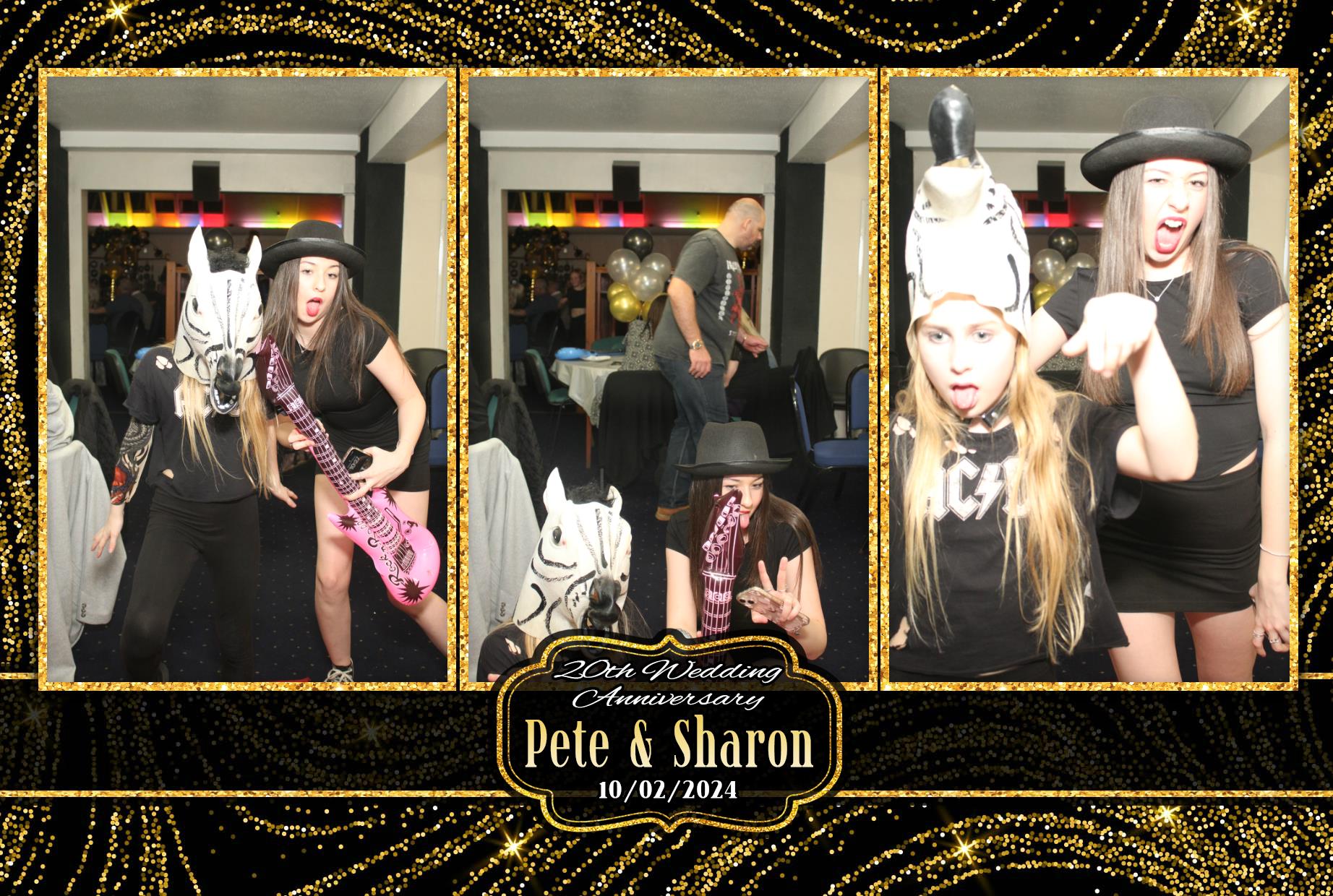 Pete & Sharon's 20th Wedding Anniversary  | View more photos from the event at gallery.myphotoboothexperience.co.uk/u/MyPhotoBoothExperienceLtd/Pete-Sharons-20th-Wedding-Anniversary