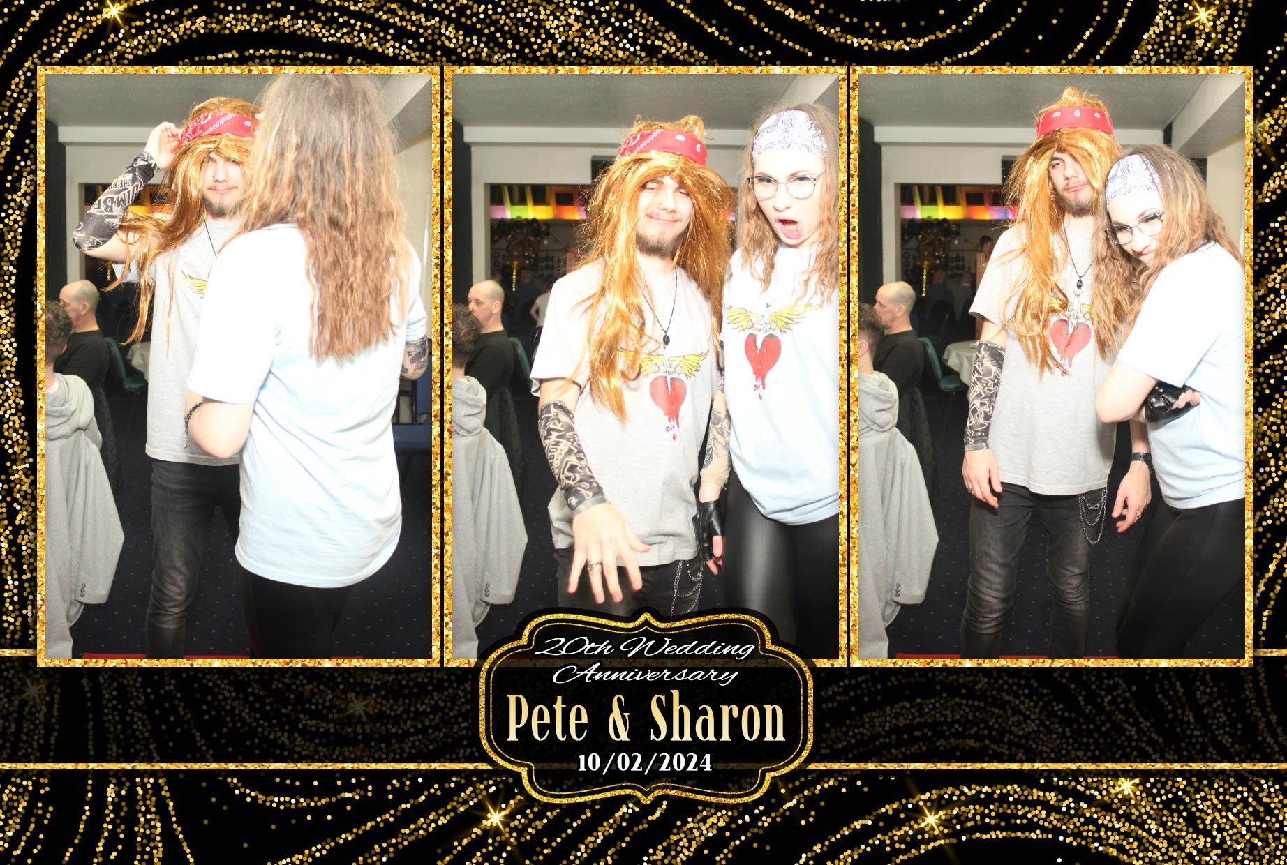 Pete & Sharon's 20th Wedding Anniversary  | View more photos from the event at gallery.myphotoboothexperience.co.uk/u/MyPhotoBoothExperienceLtd/Pete-Sharons-20th-Wedding-Anniversary