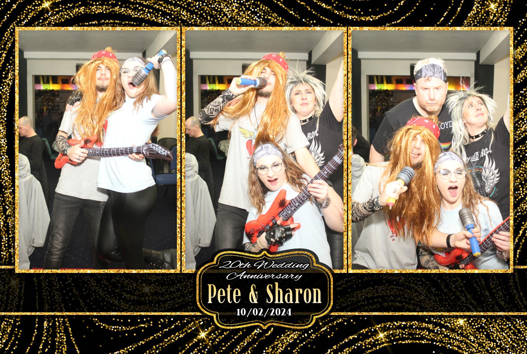 Pete & Sharon's 20th Wedding Anniversary  | View more photos from the event at gallery.myphotoboothexperience.co.uk/u/MyPhotoBoothExperienceLtd/Pete-Sharons-20th-Wedding-Anniversary