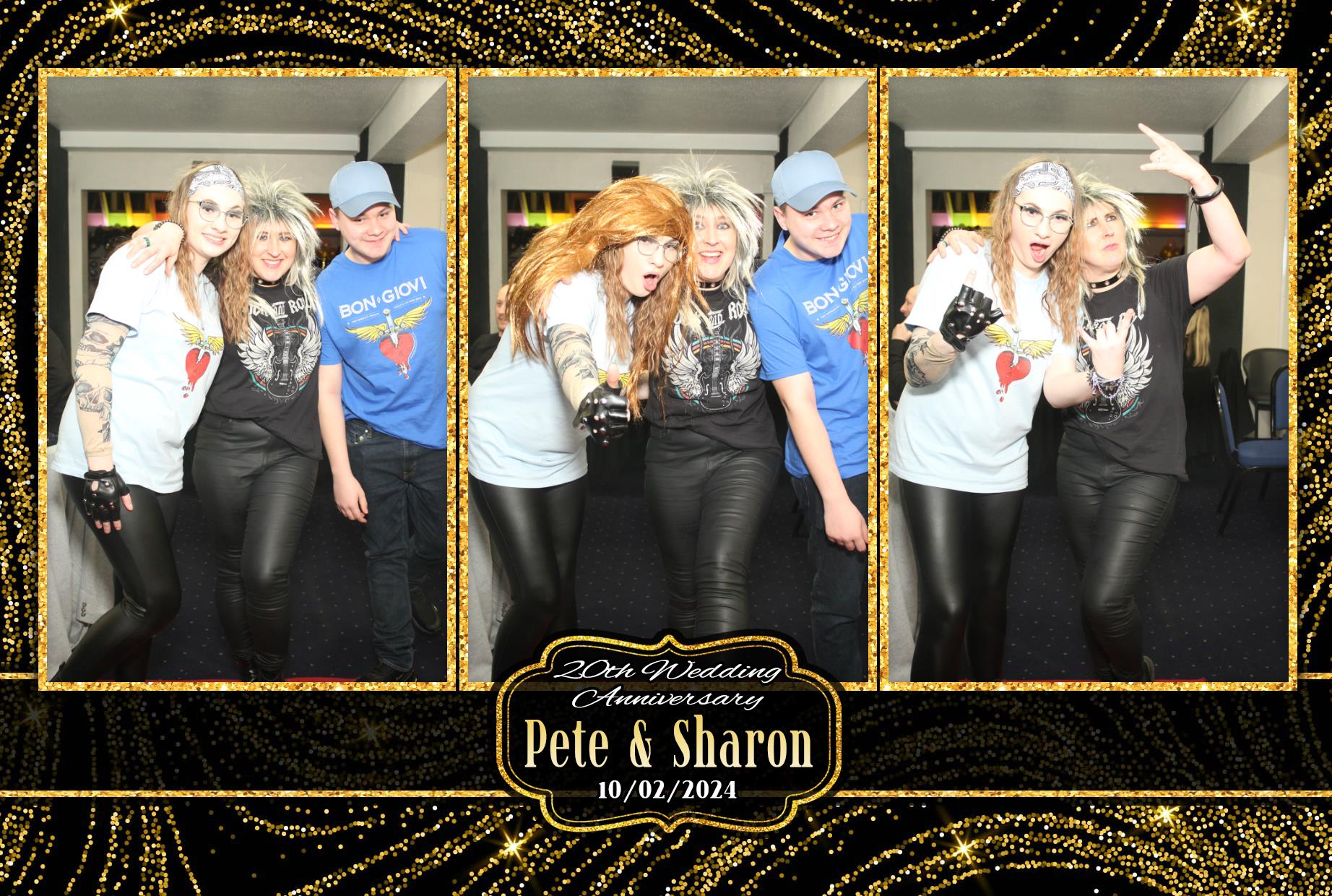 Pete & Sharon's 20th Wedding Anniversary  | View more photos from the event at gallery.myphotoboothexperience.co.uk/u/MyPhotoBoothExperienceLtd/Pete-Sharons-20th-Wedding-Anniversary