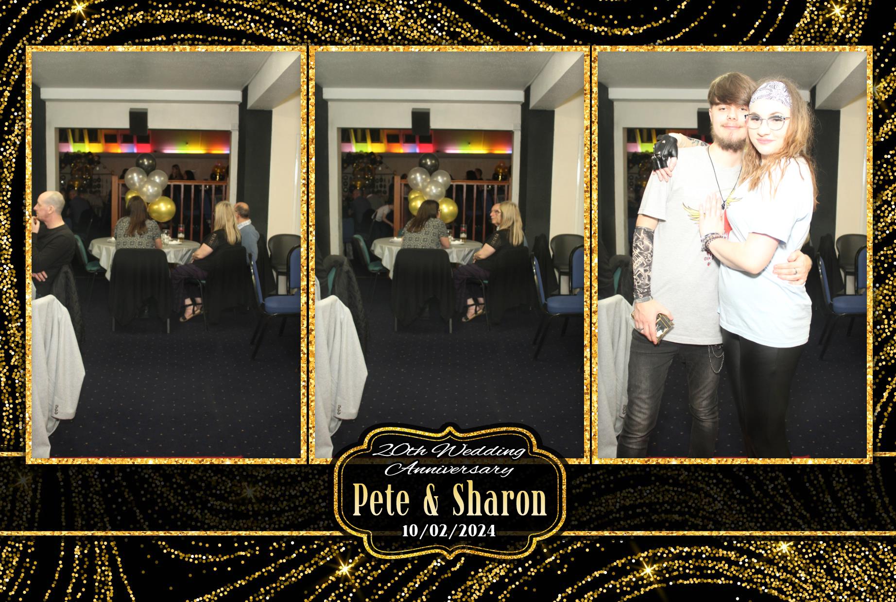 Pete & Sharon's 20th Wedding Anniversary  | View more photos from the event at gallery.myphotoboothexperience.co.uk/u/MyPhotoBoothExperienceLtd/Pete-Sharons-20th-Wedding-Anniversary