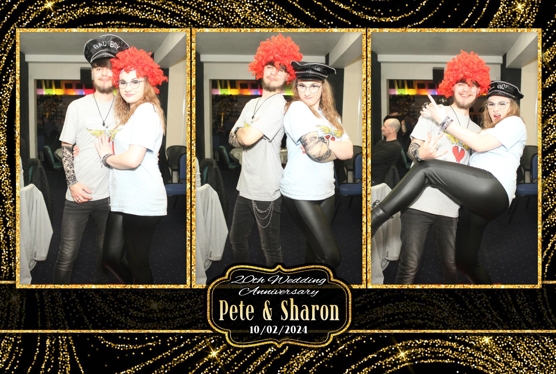 Pete & Sharon's 20th Wedding Anniversary  | View more photos from the event at gallery.myphotoboothexperience.co.uk/u/MyPhotoBoothExperienceLtd/Pete-Sharons-20th-Wedding-Anniversary