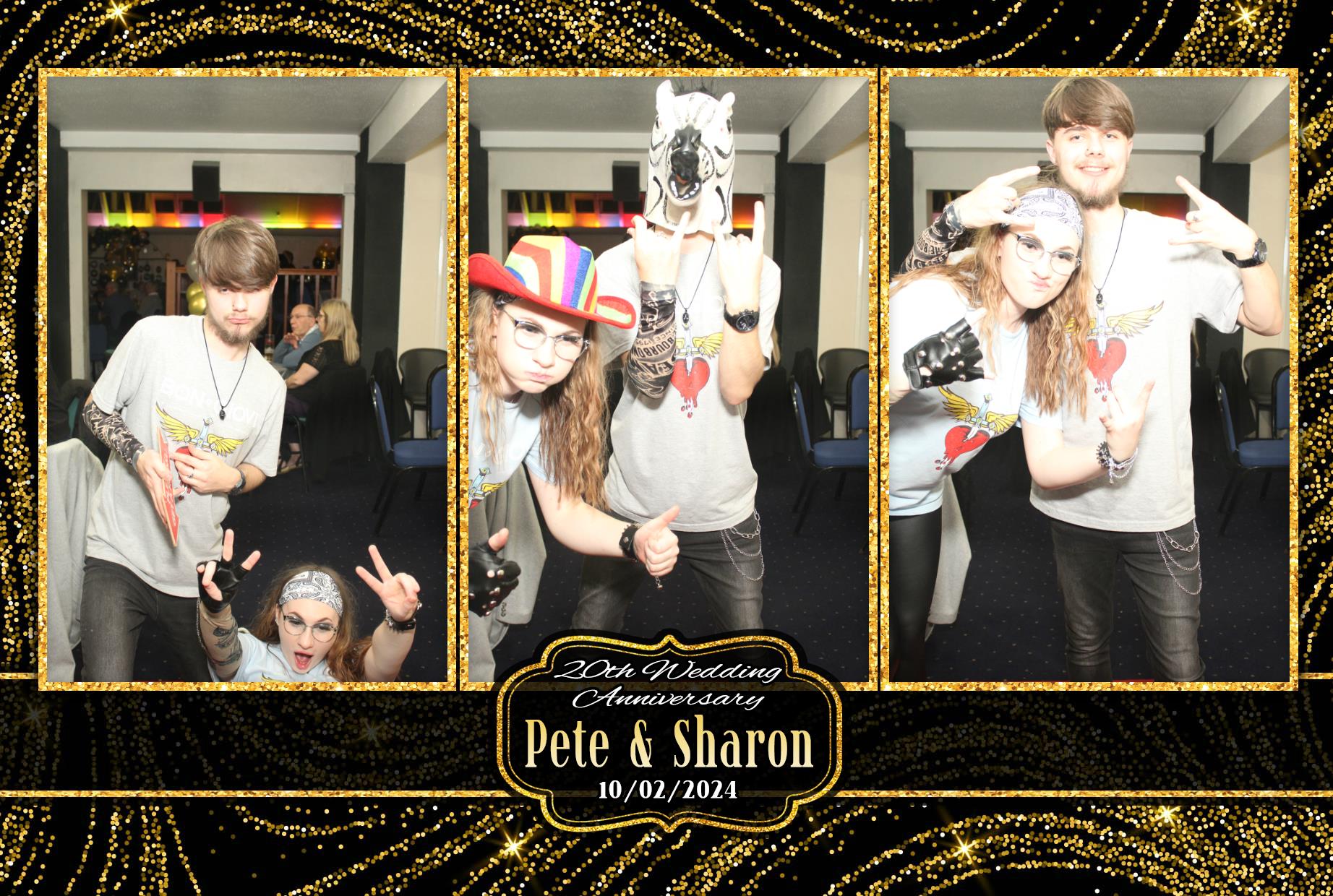 Pete & Sharon's 20th Wedding Anniversary  | View more photos from the event at gallery.myphotoboothexperience.co.uk/u/MyPhotoBoothExperienceLtd/Pete-Sharons-20th-Wedding-Anniversary